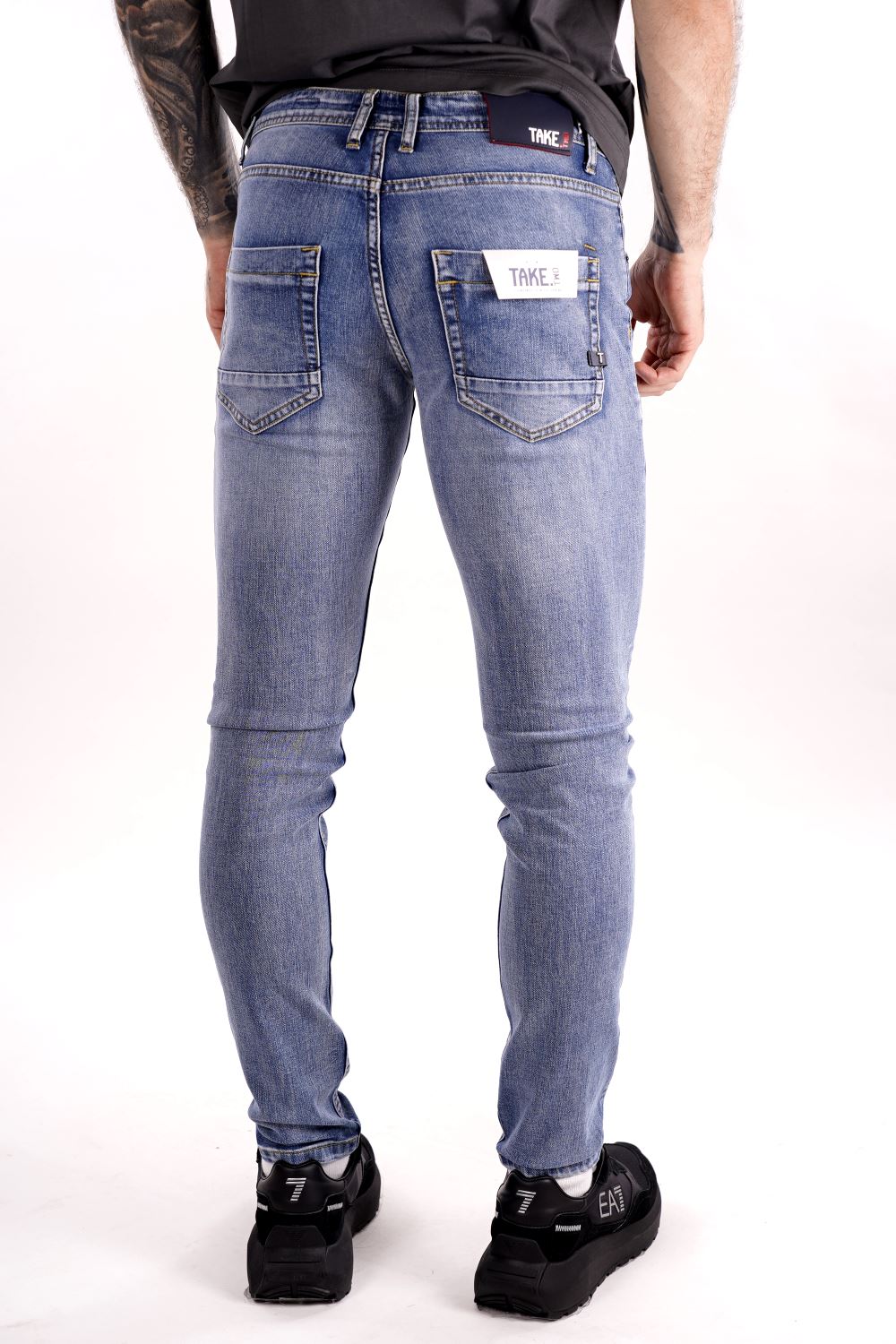 Pantalone TAKE TWO da Uomo - blu UKE6906LAVMEDIO
