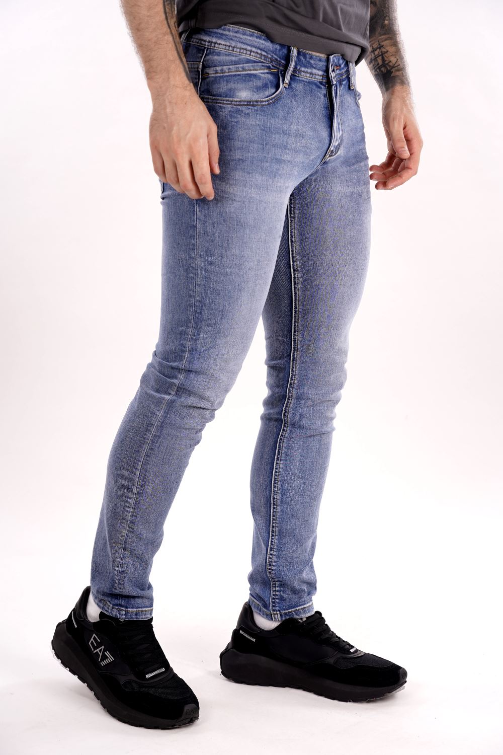 Pantalone TAKE TWO da Uomo - blu UKE6906LAVMEDIO