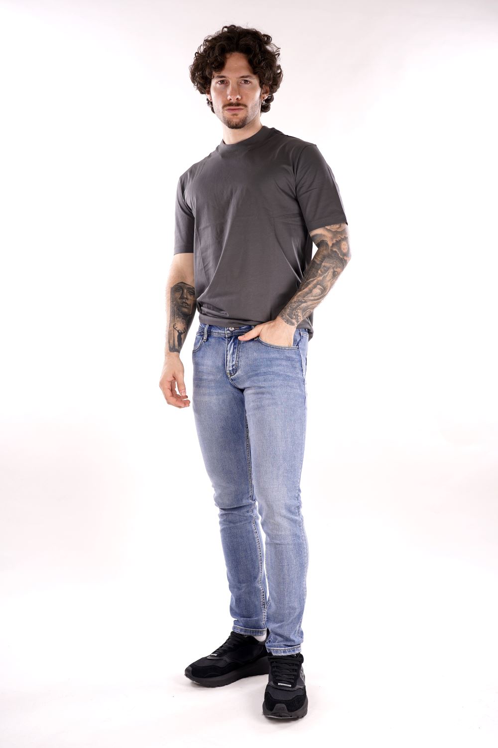 Pantalone TAKE TWO da Uomo - blu UKE6906LAVMEDIO