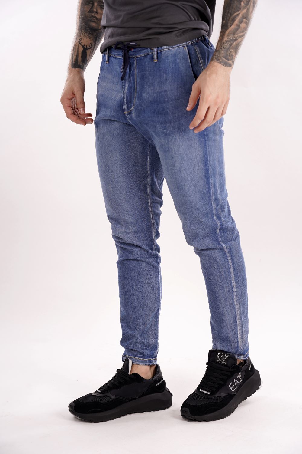 Pantalone TAKE TWO da Uomo - blu UKE6923LAVMEDIO