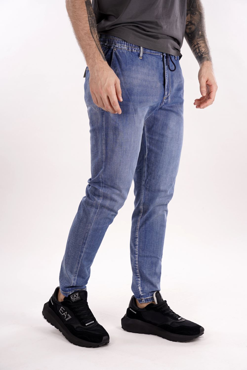 Pantalone TAKE TWO da Uomo - blu UKE6923LAVMEDIO