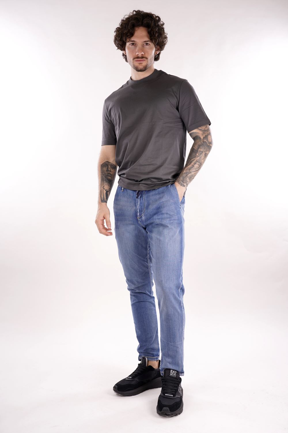 Pantalone TAKE TWO da Uomo - blu UKE6923LAVMEDIO