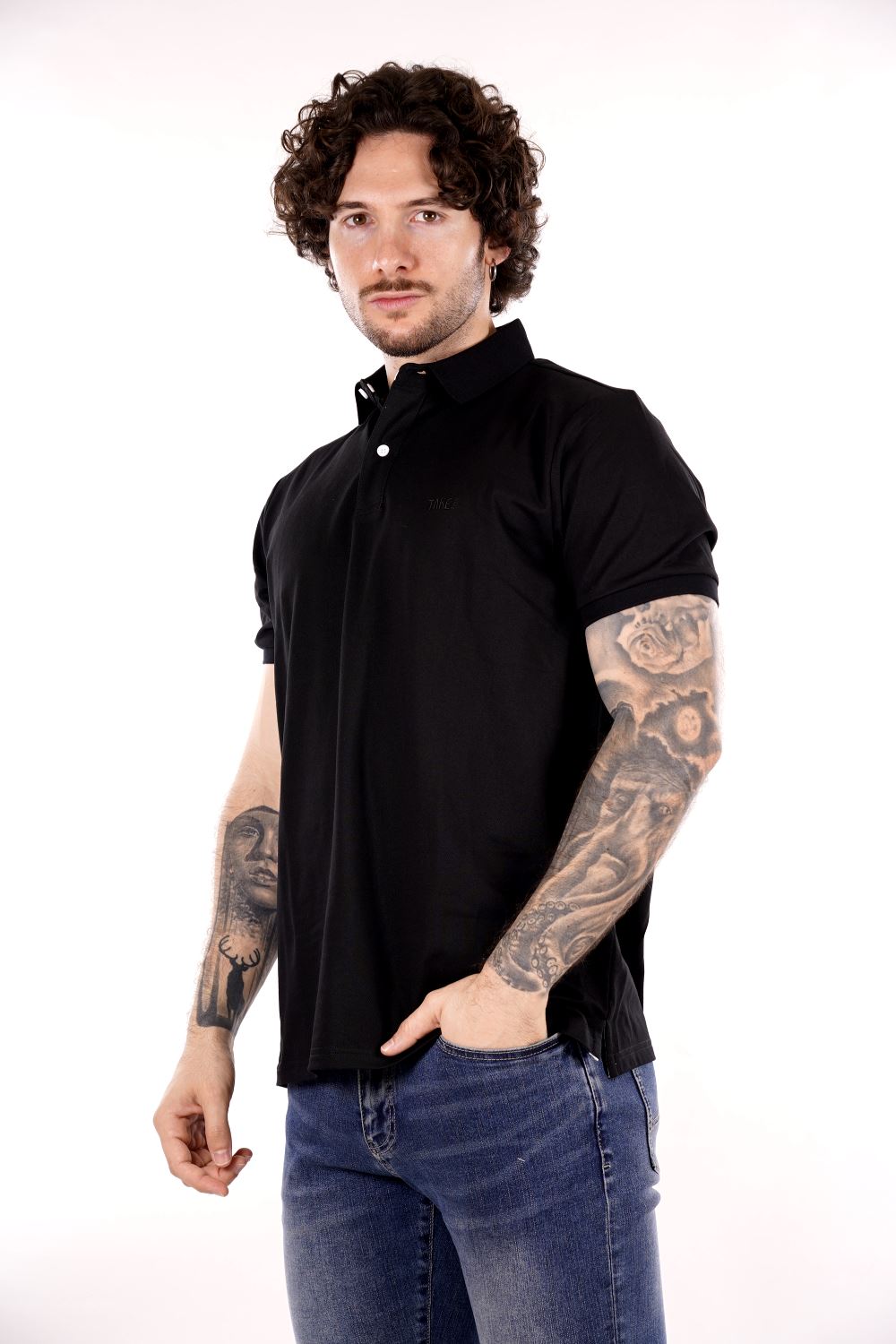 Polo TAKE TWO da Uomo - nero UKE7060BLK