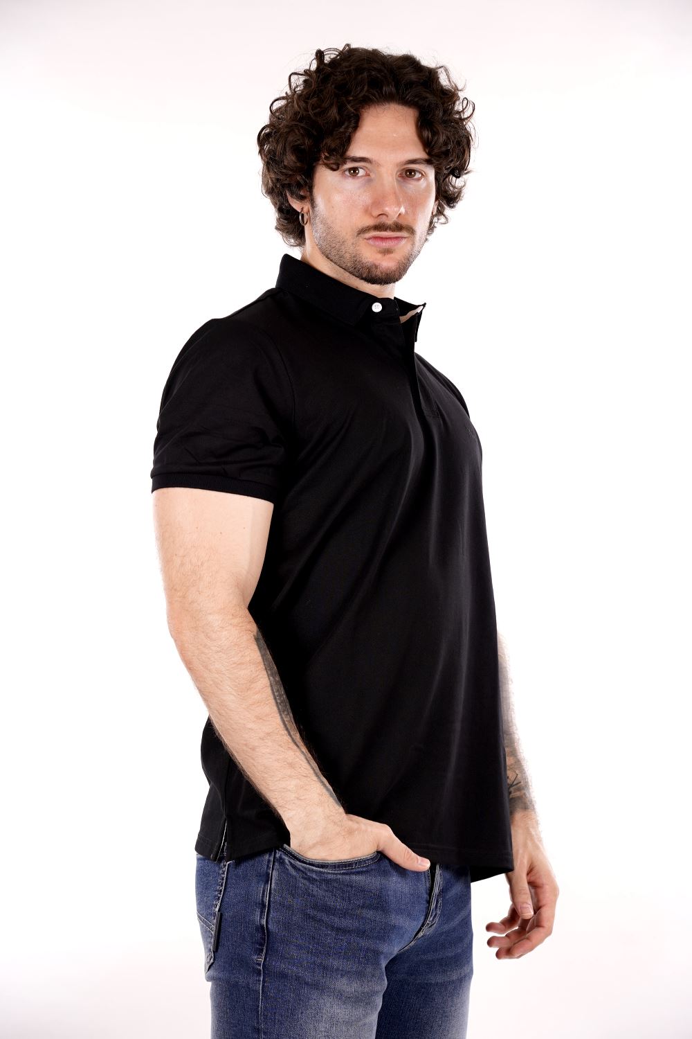 Polo TAKE TWO da Uomo - nero UKE7060BLK
