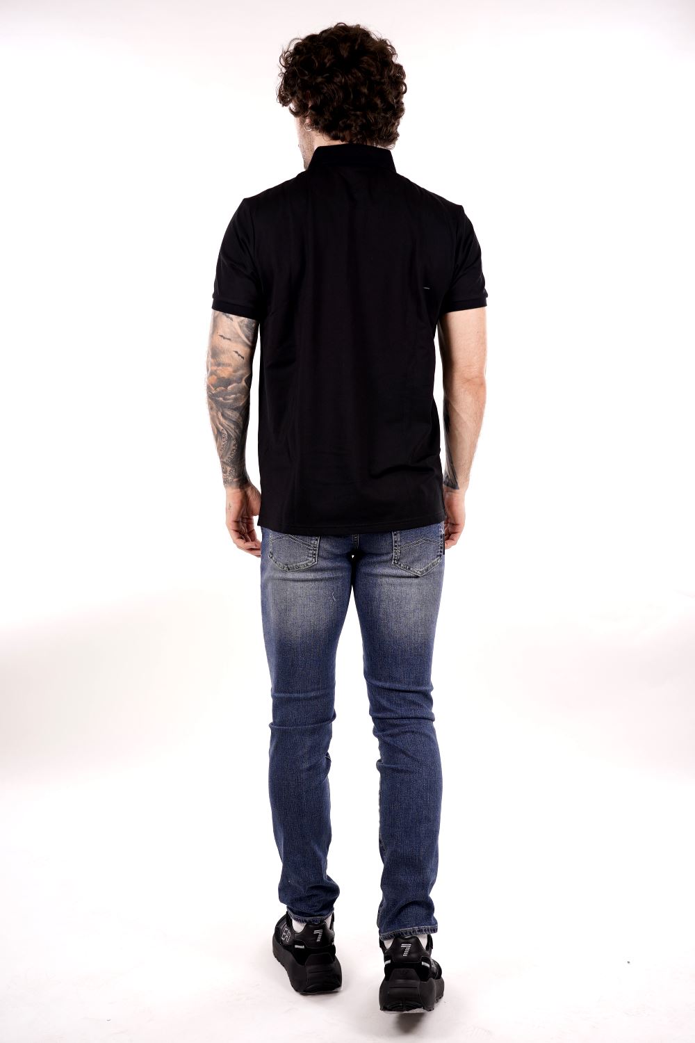 Polo TAKE TWO da Uomo - nero UKE7060BLK