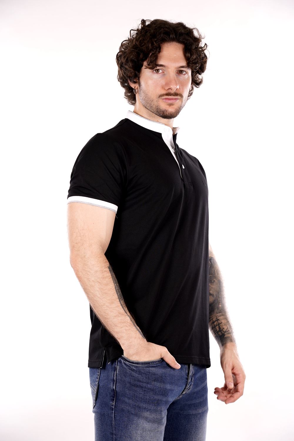 Polo TAKE TWO da Uomo - nero UKE7063BLK