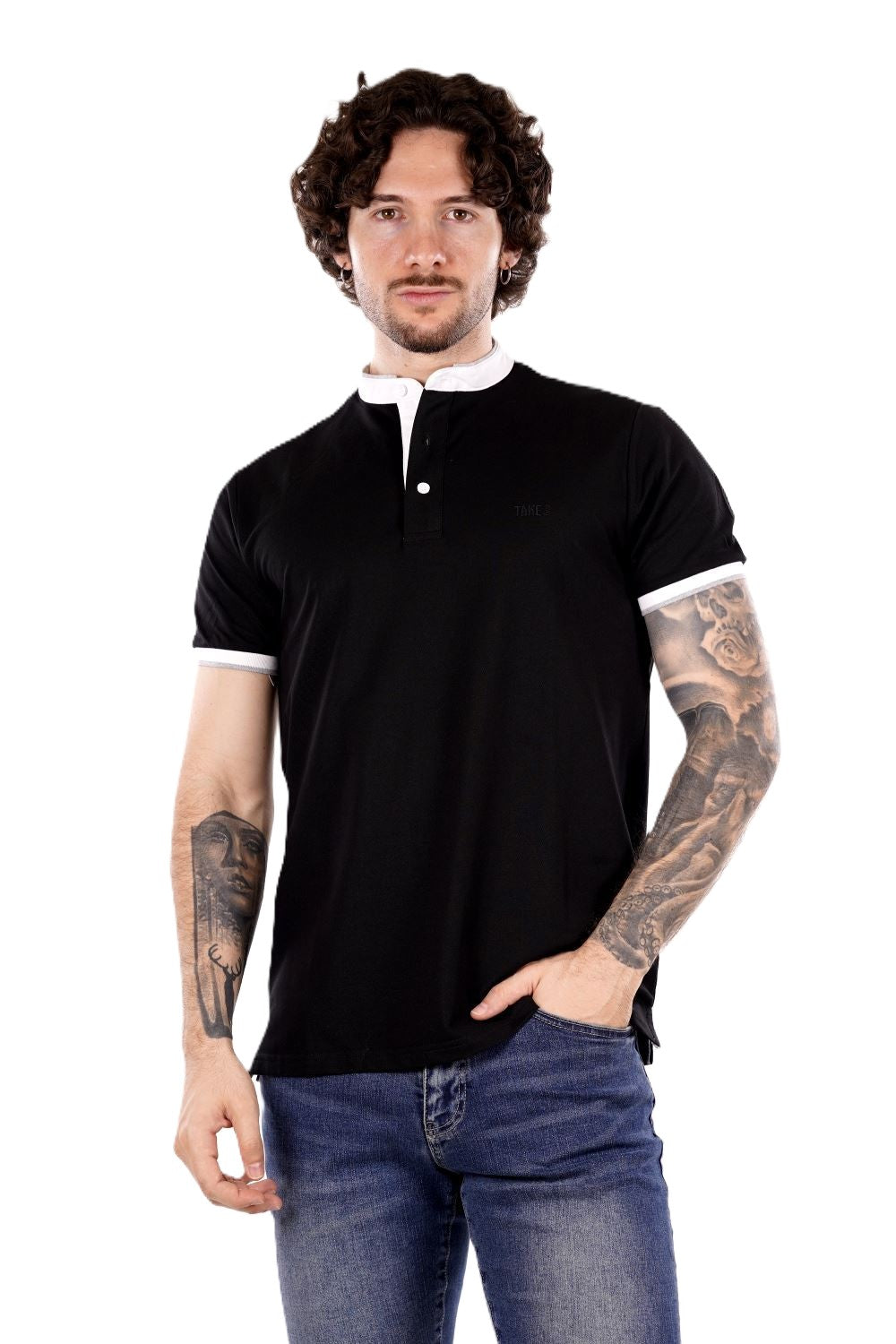Polo TAKE TWO da Uomo - nero UKE7063BLK