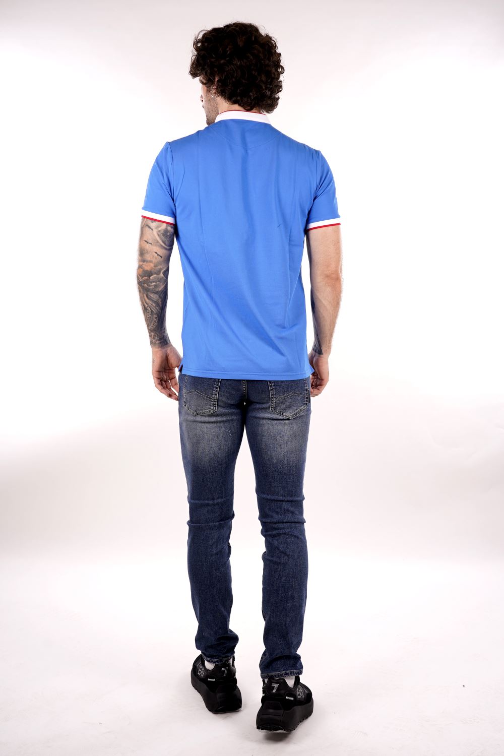 Polo TAKE TWO da Uomo - blu UKE7063ROYAL