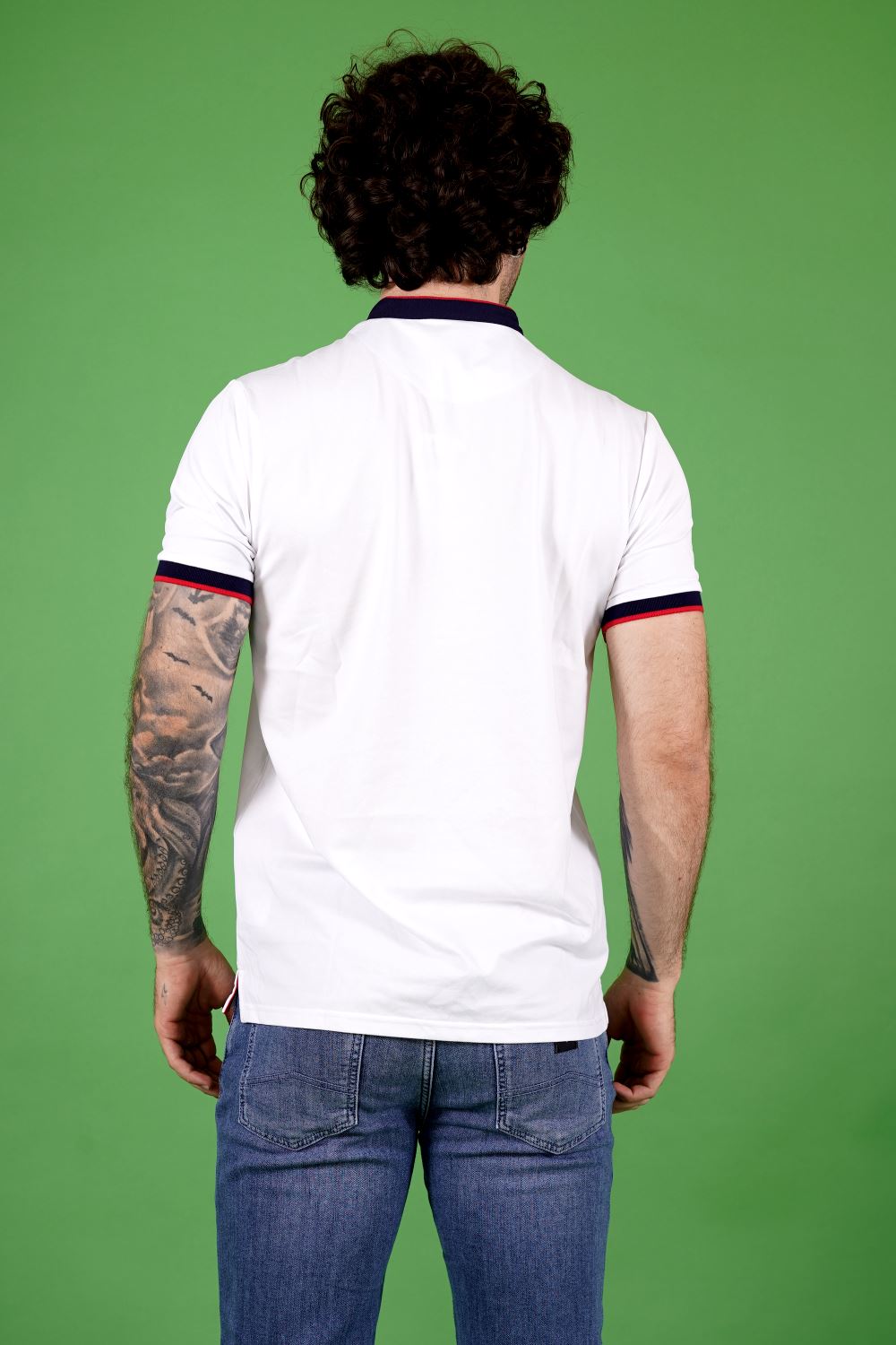 Polo TAKE TWO da Uomo - bianco UKE7063WH