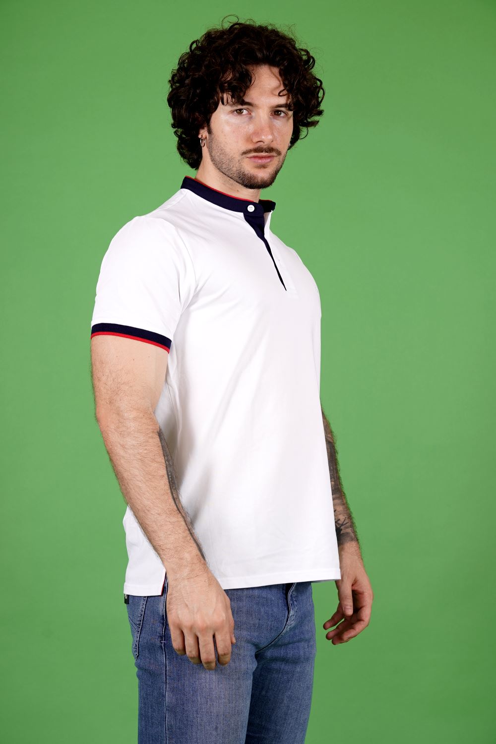 Polo TAKE TWO da Uomo - bianco UKE7063WH