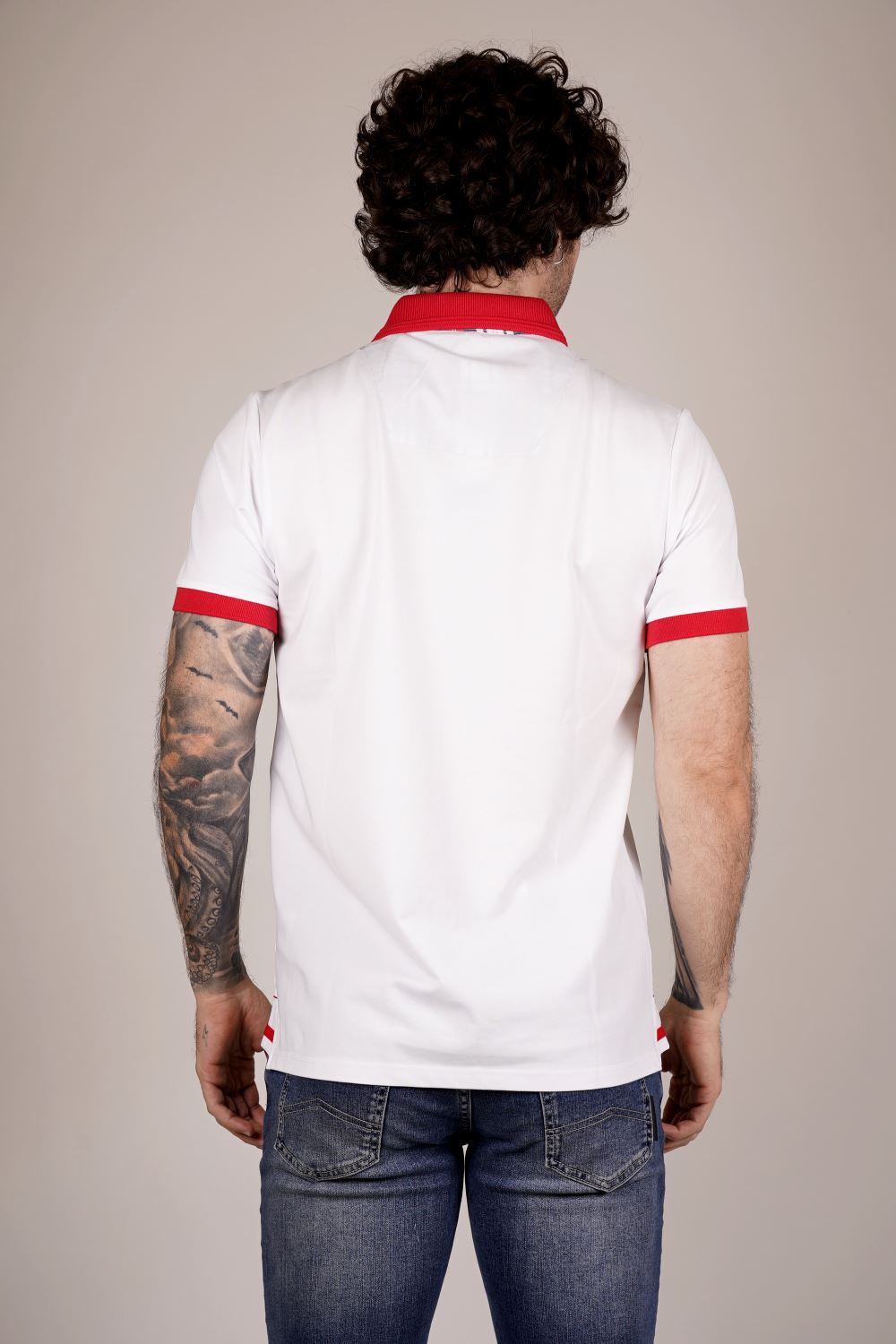 Polo TAKE TWO da Uomo - bianco UKE7065WHT