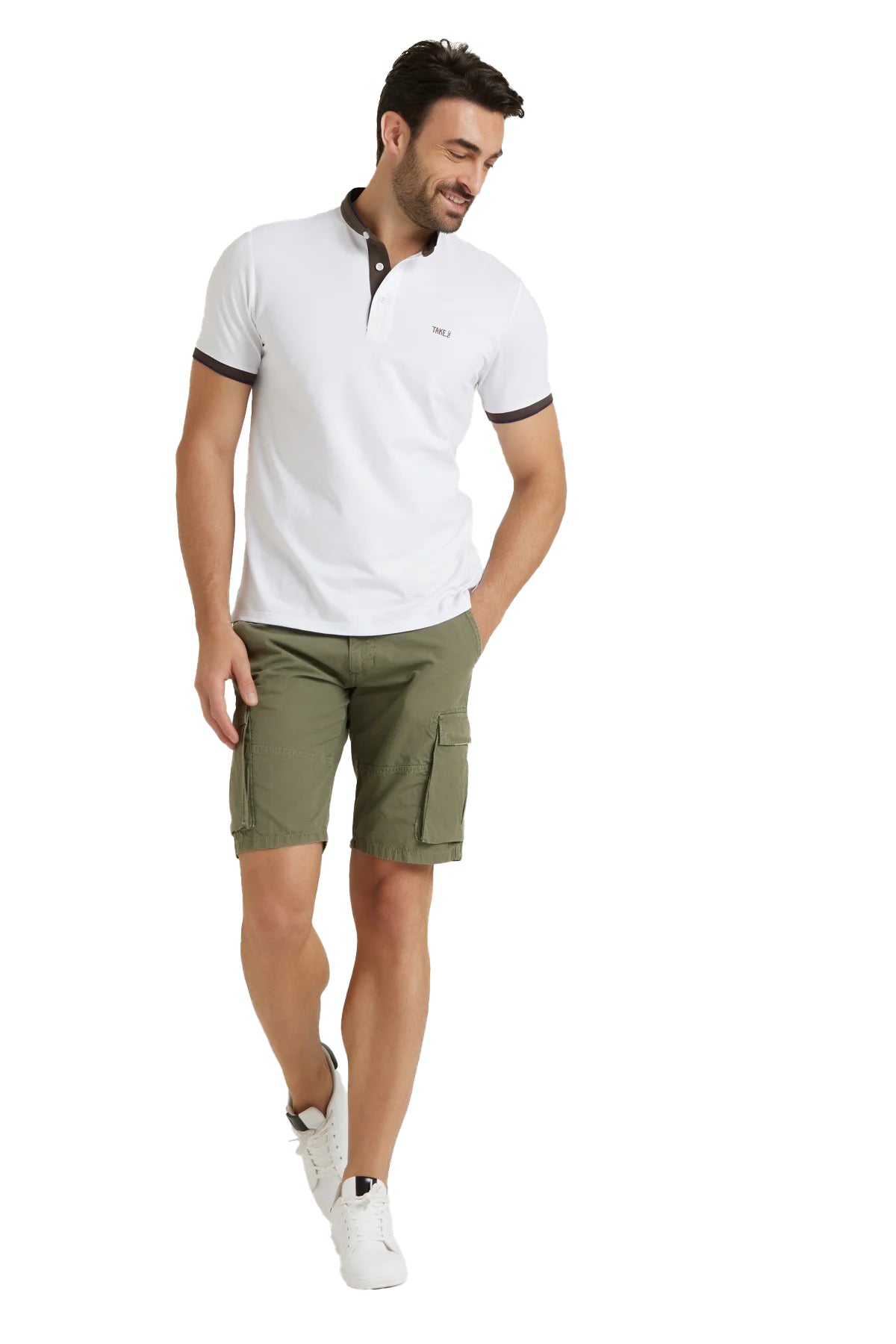 Bermuda TAKE TWO da Uomo - verde UKE7652ARMY
