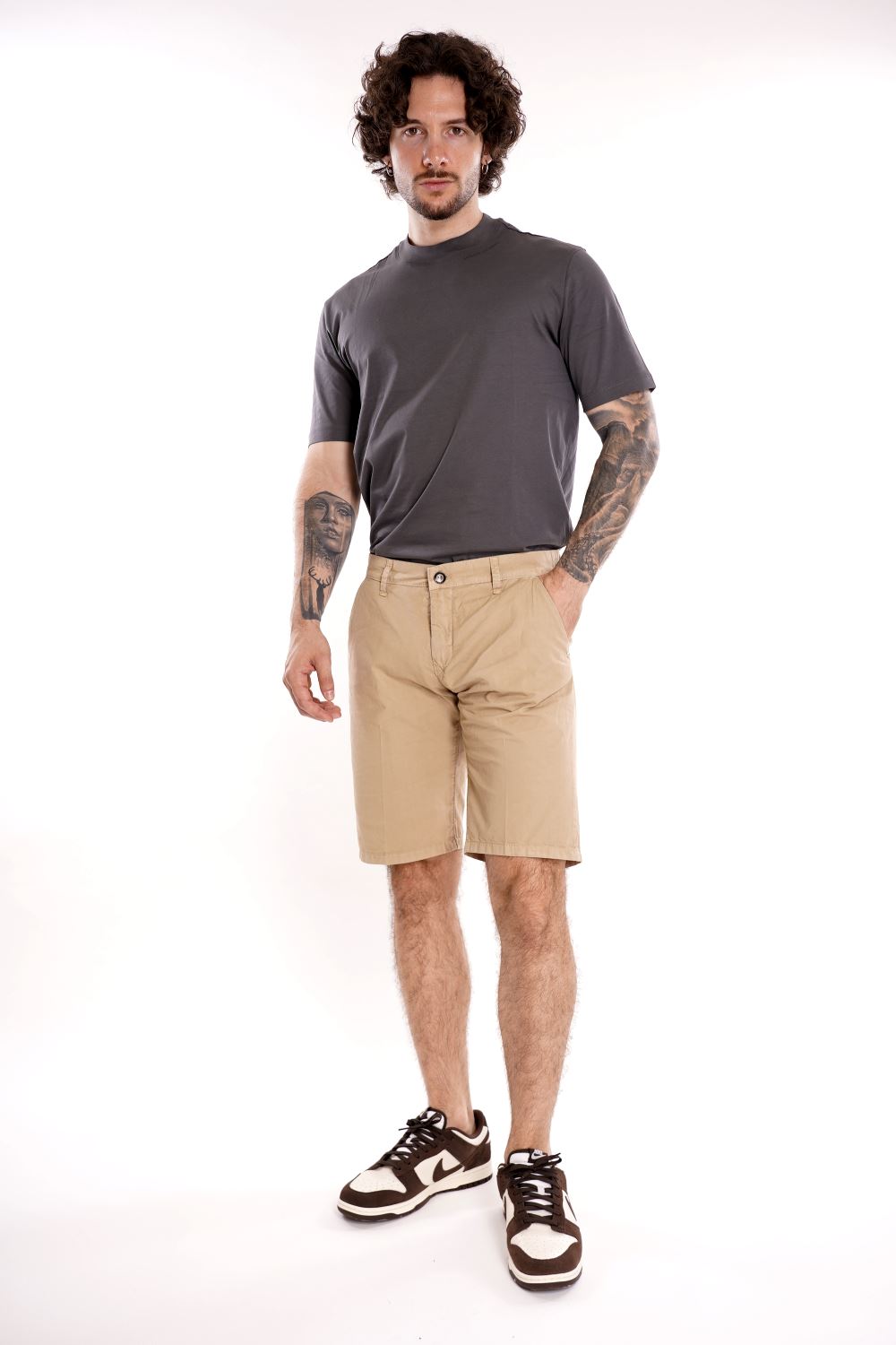 Bermuda TAKE TWO da Uomo - beige UKE7655TAUPE