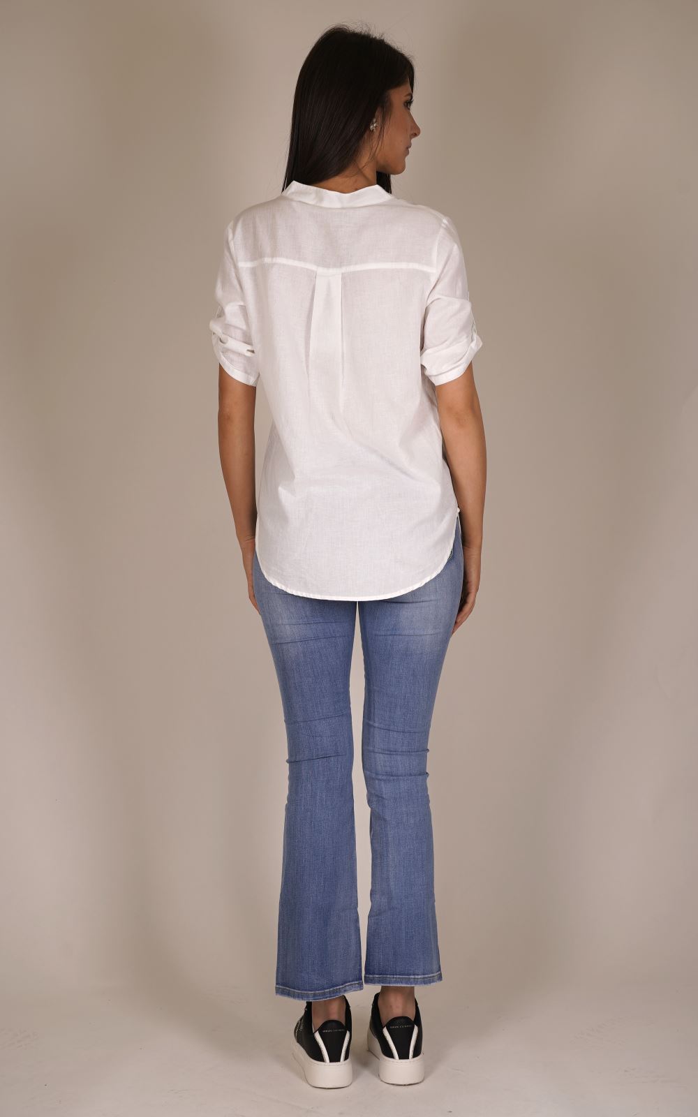Camicia YES-ZEE da Donna - bianco C231YZ00101