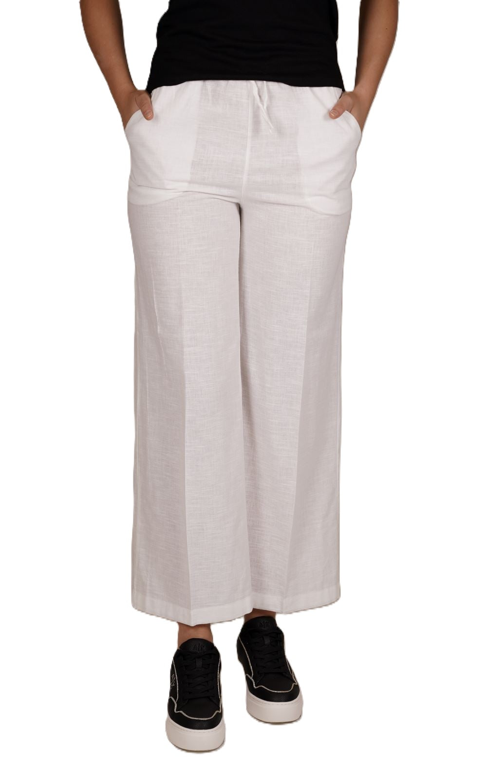 Pantalone YES-ZEE da Donna - bianco P398J200101