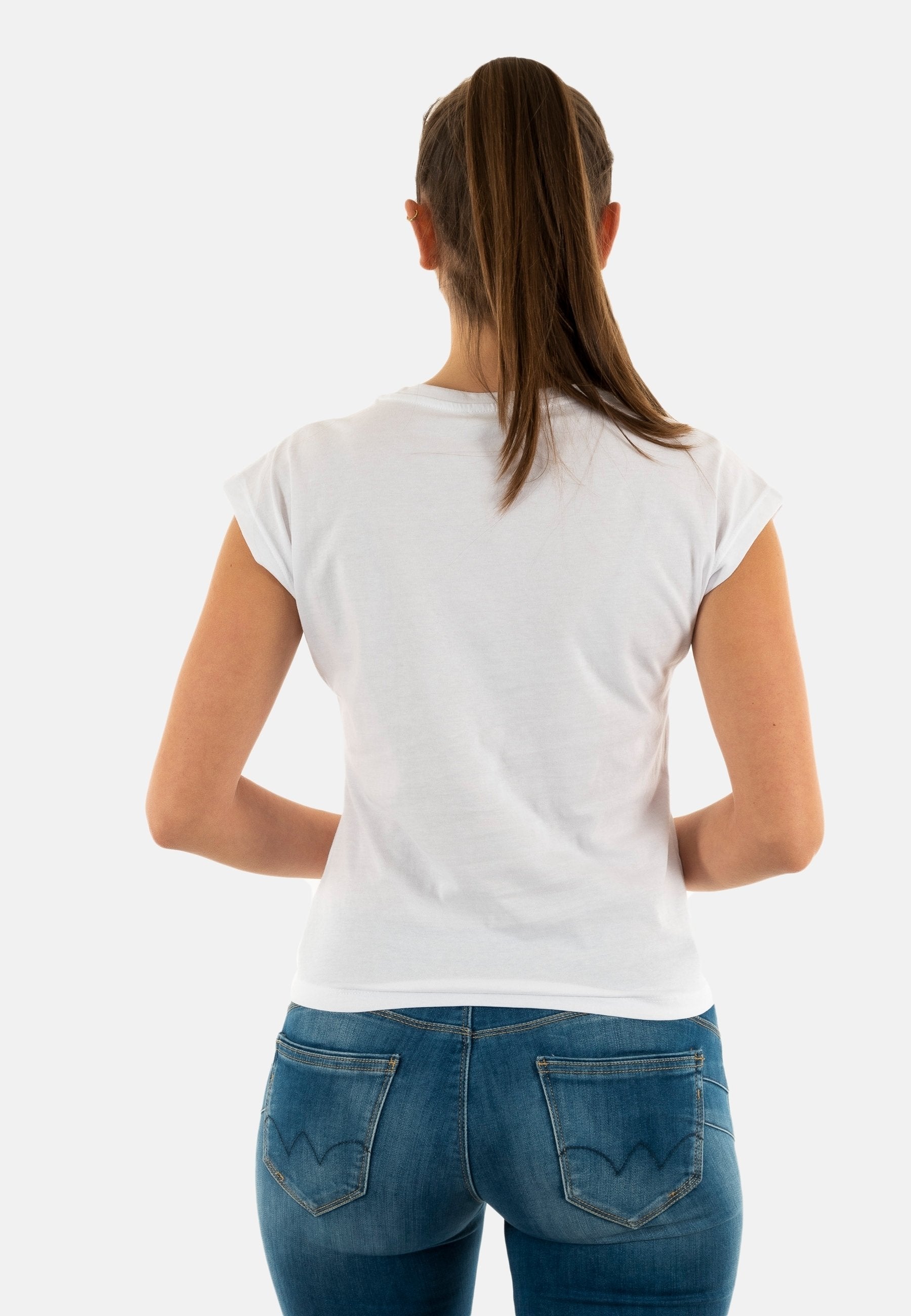 T-shirt YES-ZEE da Donna - bianco T212S1002442
