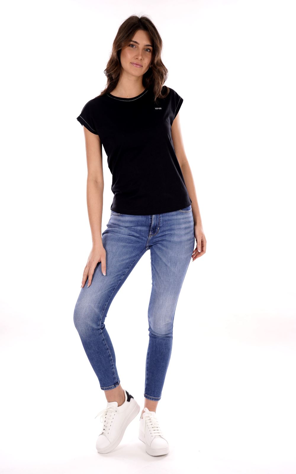 Top YES-ZEE da Donna - nero T212SG00801