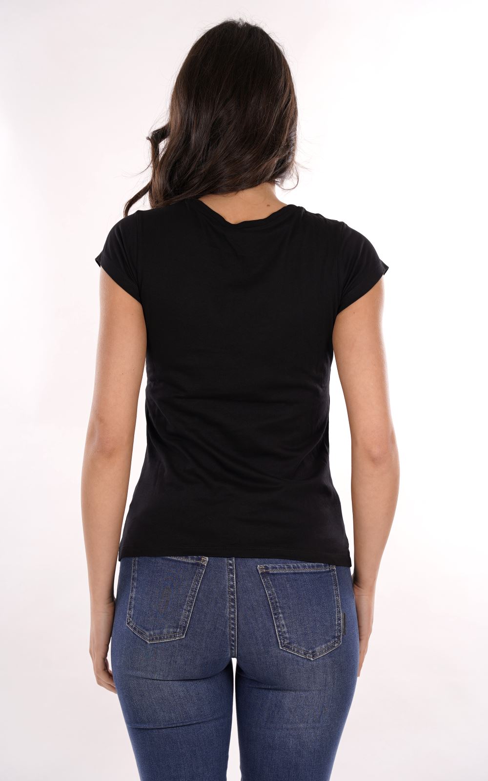 T-shirt YES-ZEE da Donna - nero T257T900801