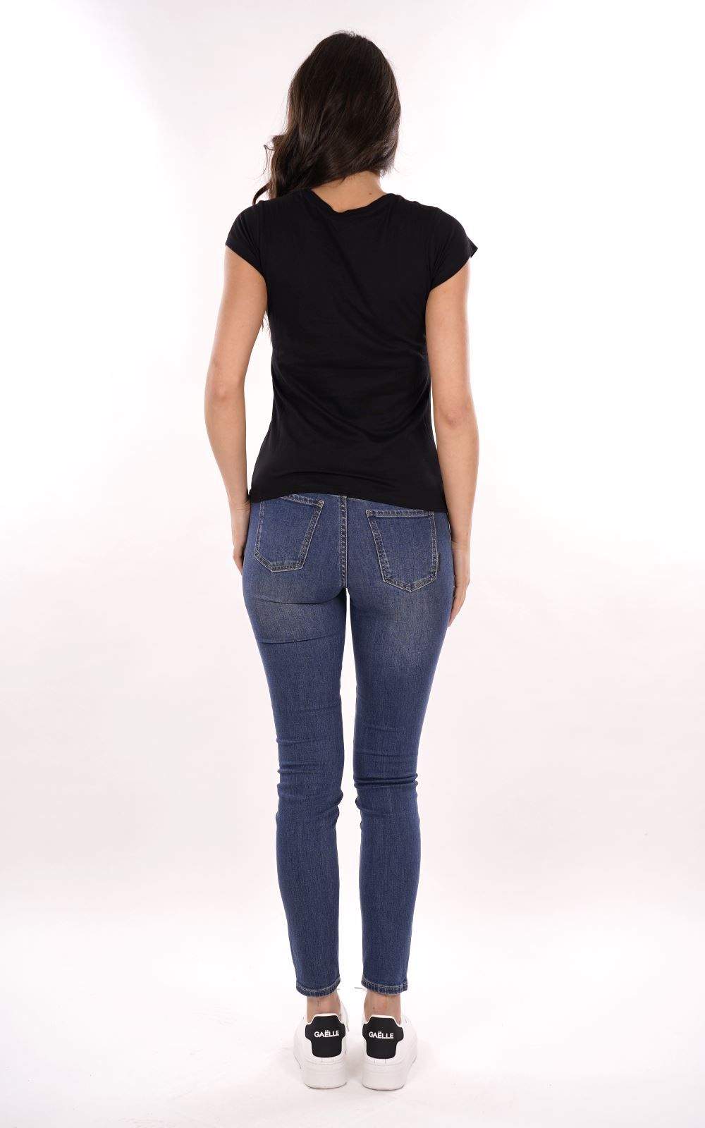 T-shirt YES-ZEE da Donna - nero T257T900801