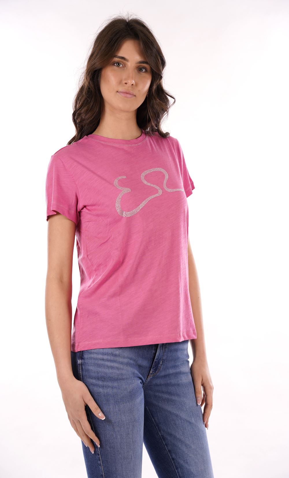 T-shirt YES-ZEE da Donna - rosa T264TL00424