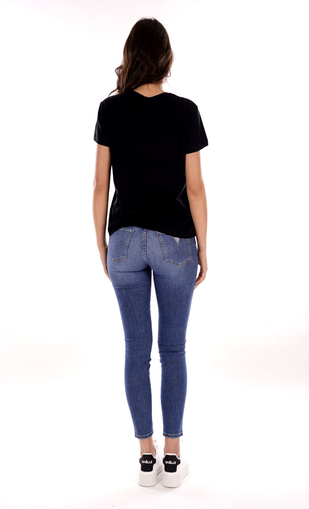 T-shirt YES-ZEE da Donna - nero T264TL00801