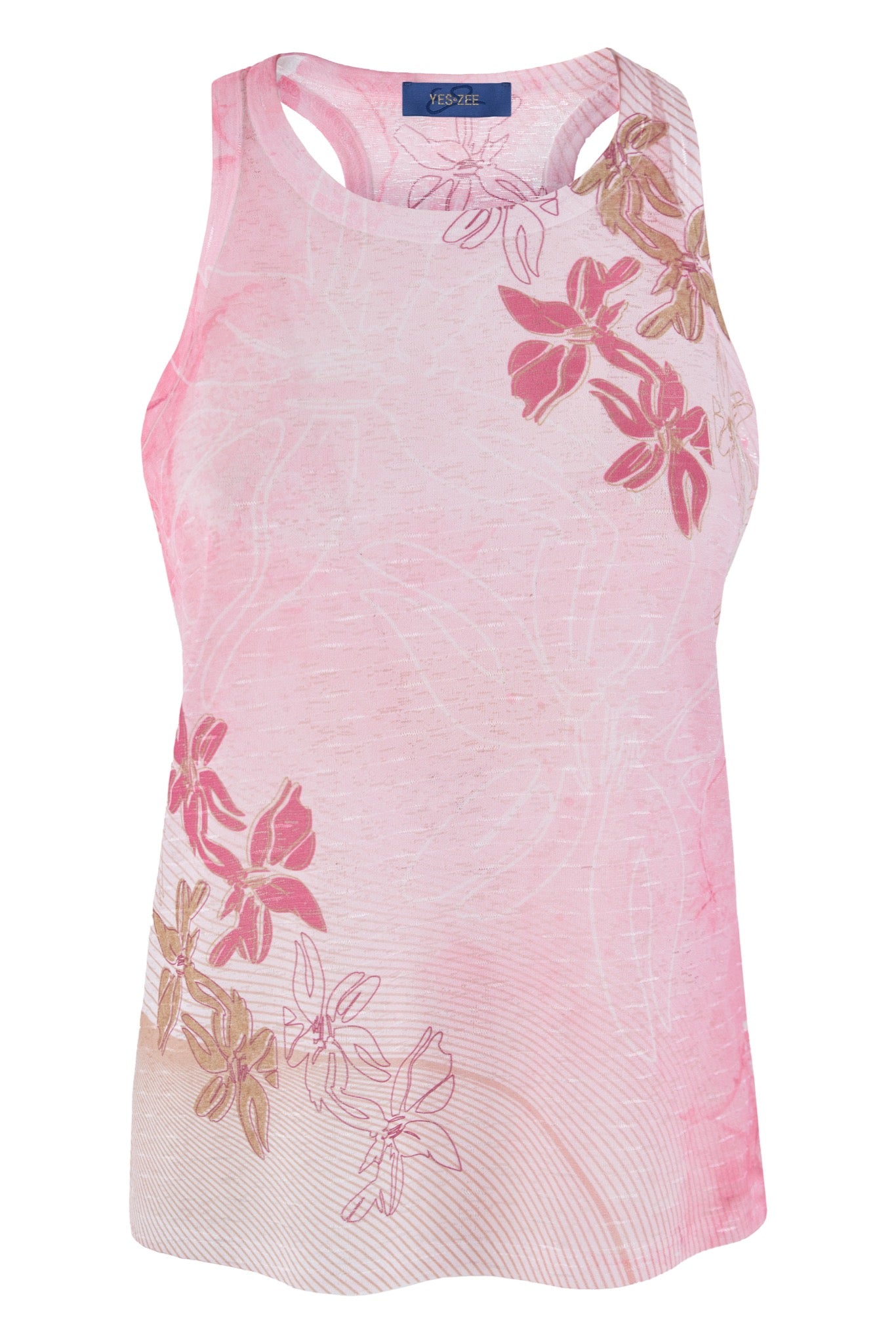 Canotta YES-ZEE da Donna - rosa T278Y3032425