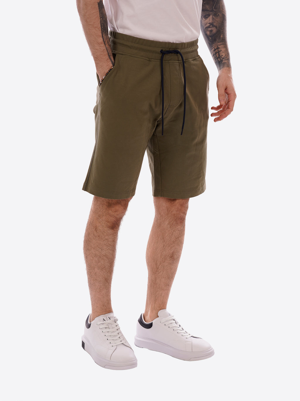 Bermuda AERONAUTICA MILITARE da Uomo - verde BF003207304 VERDE