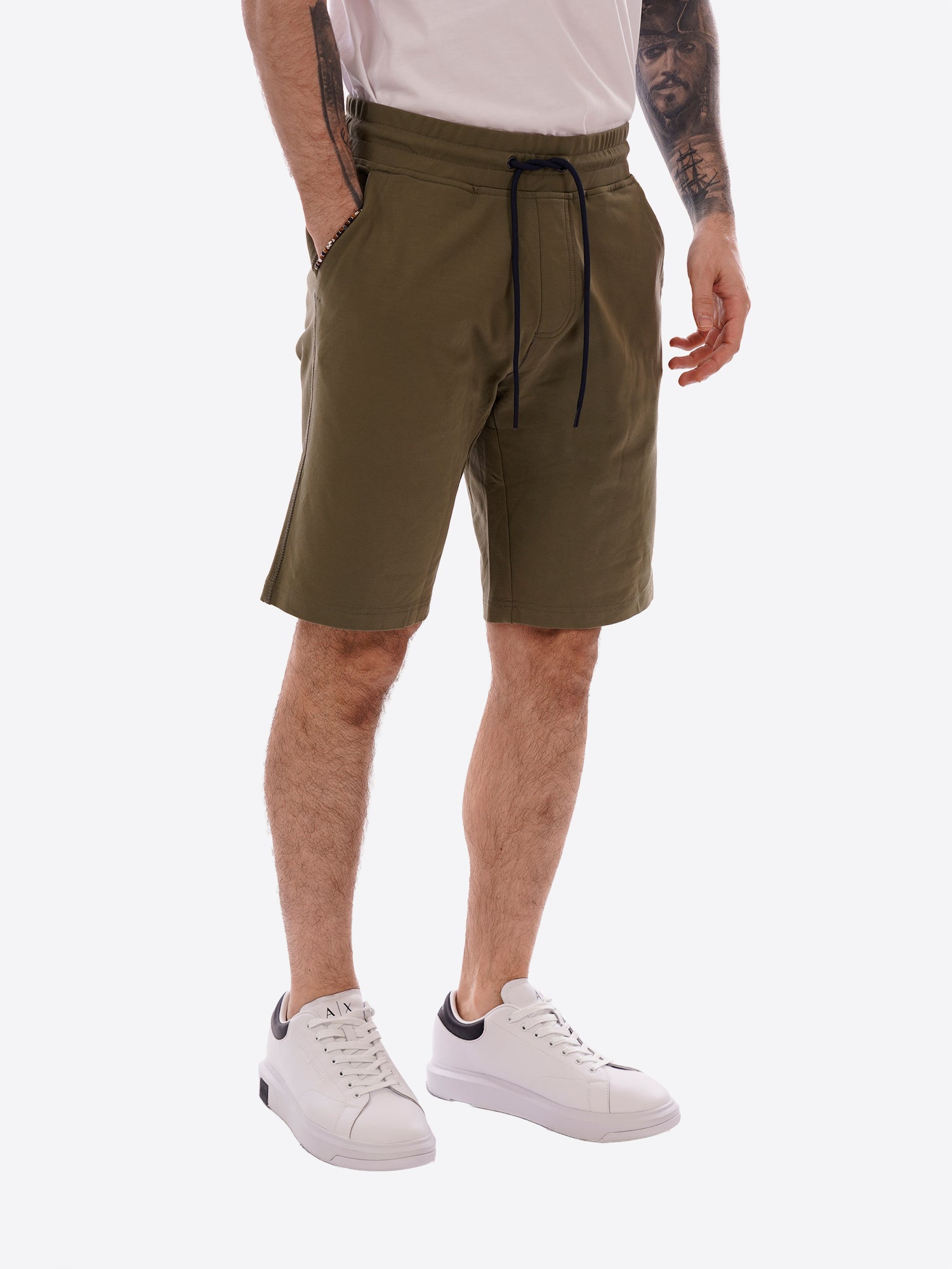 Bermuda AERONAUTICA MILITARE da Uomo - verde BF003207304 VERDE