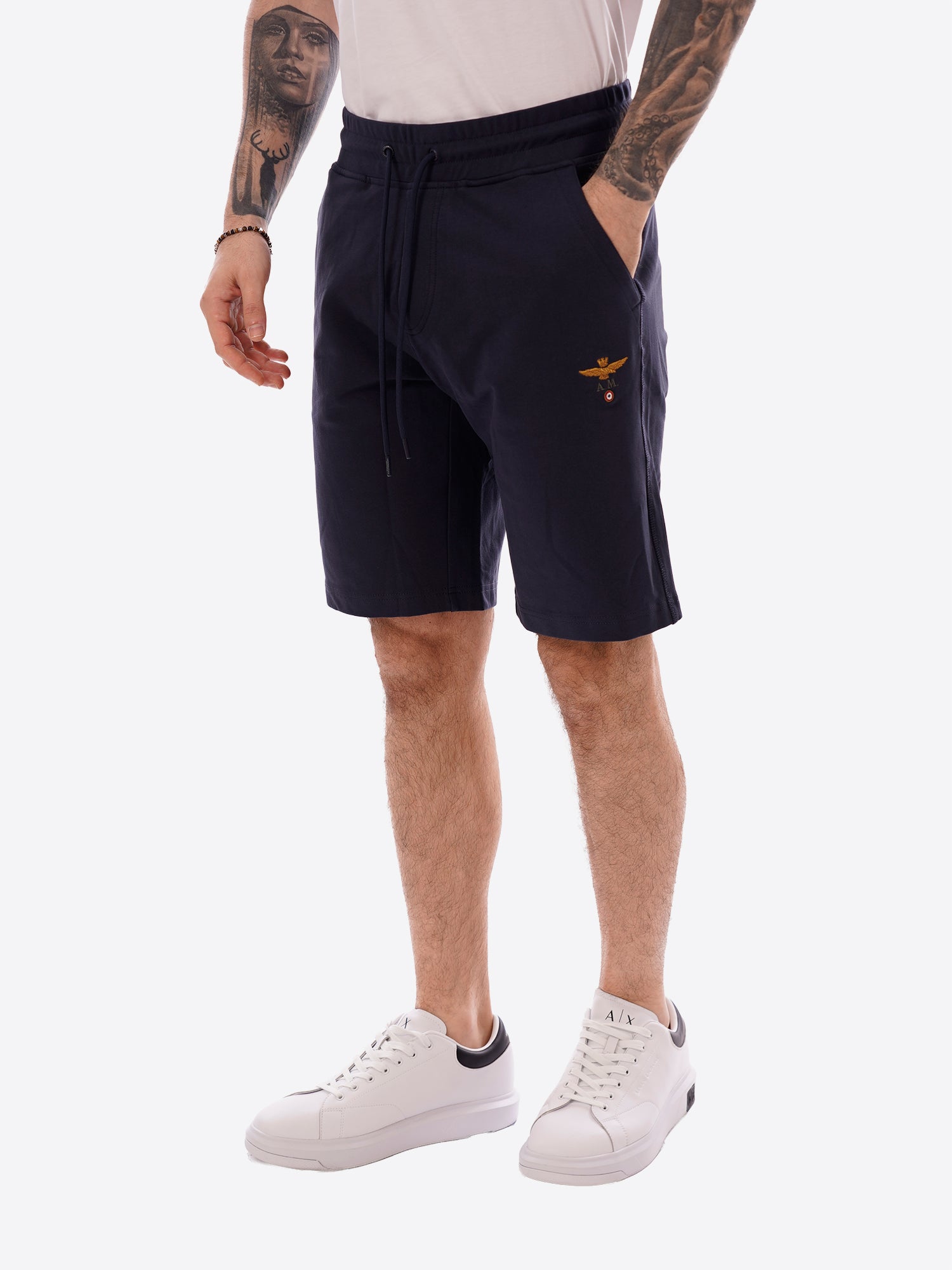 Bermuda AERONAUTICA MILITARE da Uomo - blu BF003208184 BLU
