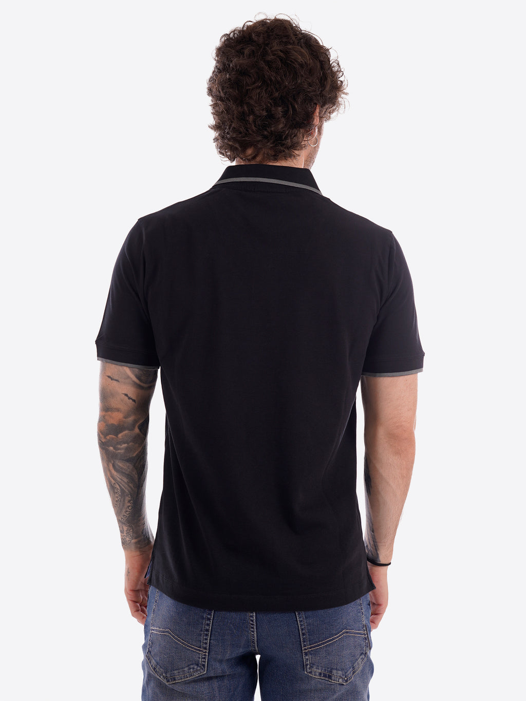 Polo maniche corte AERONAUTICA MILITARE da Uomo - nero PO130834300 NEROQ