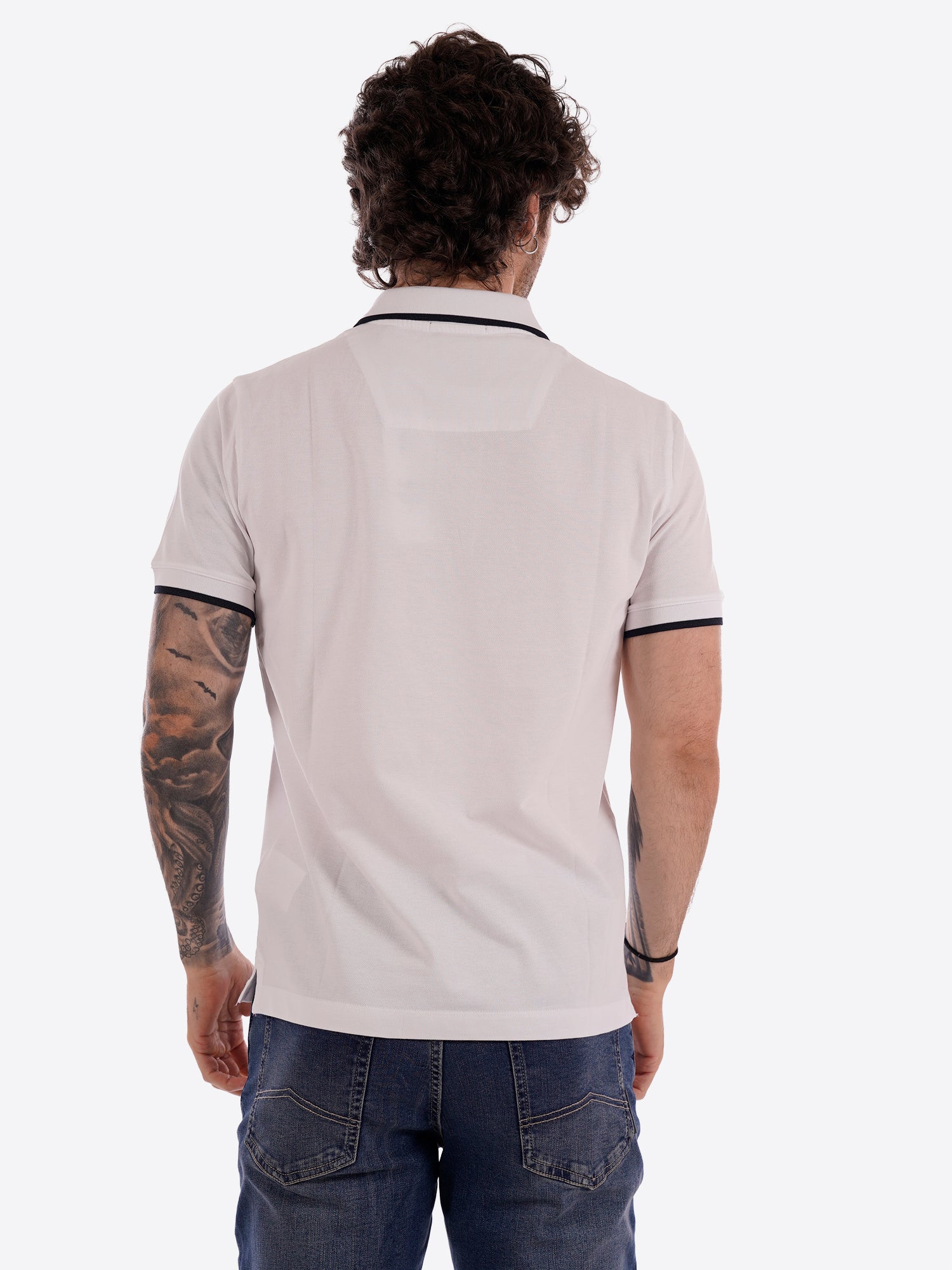 Polo maniche corte AERONAUTICA MILITARE da Uomo - bianco PO130873062 BIANCO