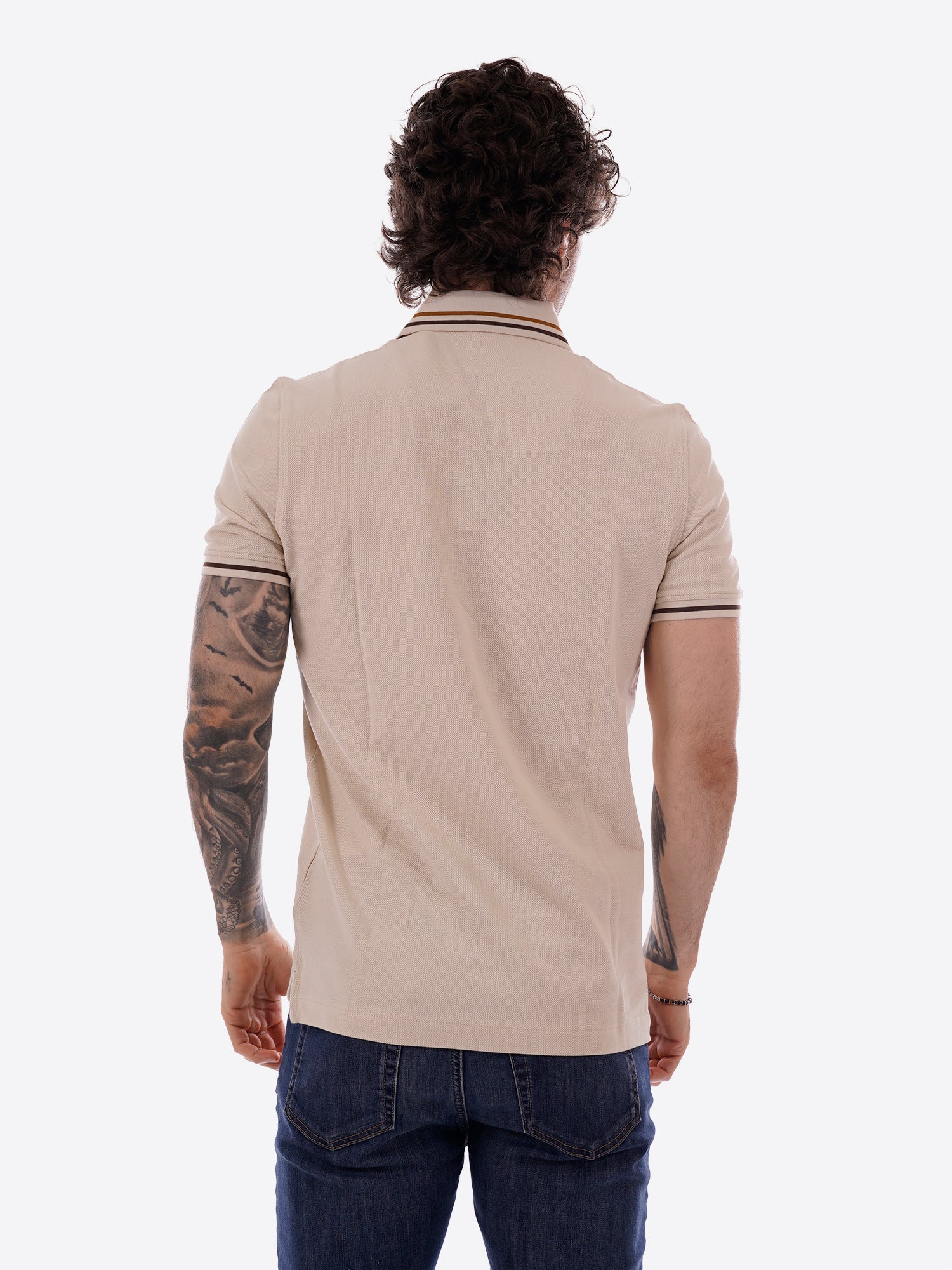 Polo maniche corte AERONAUTICA MILITARE da Uomo - bianco PO191473078 GHIACCIO