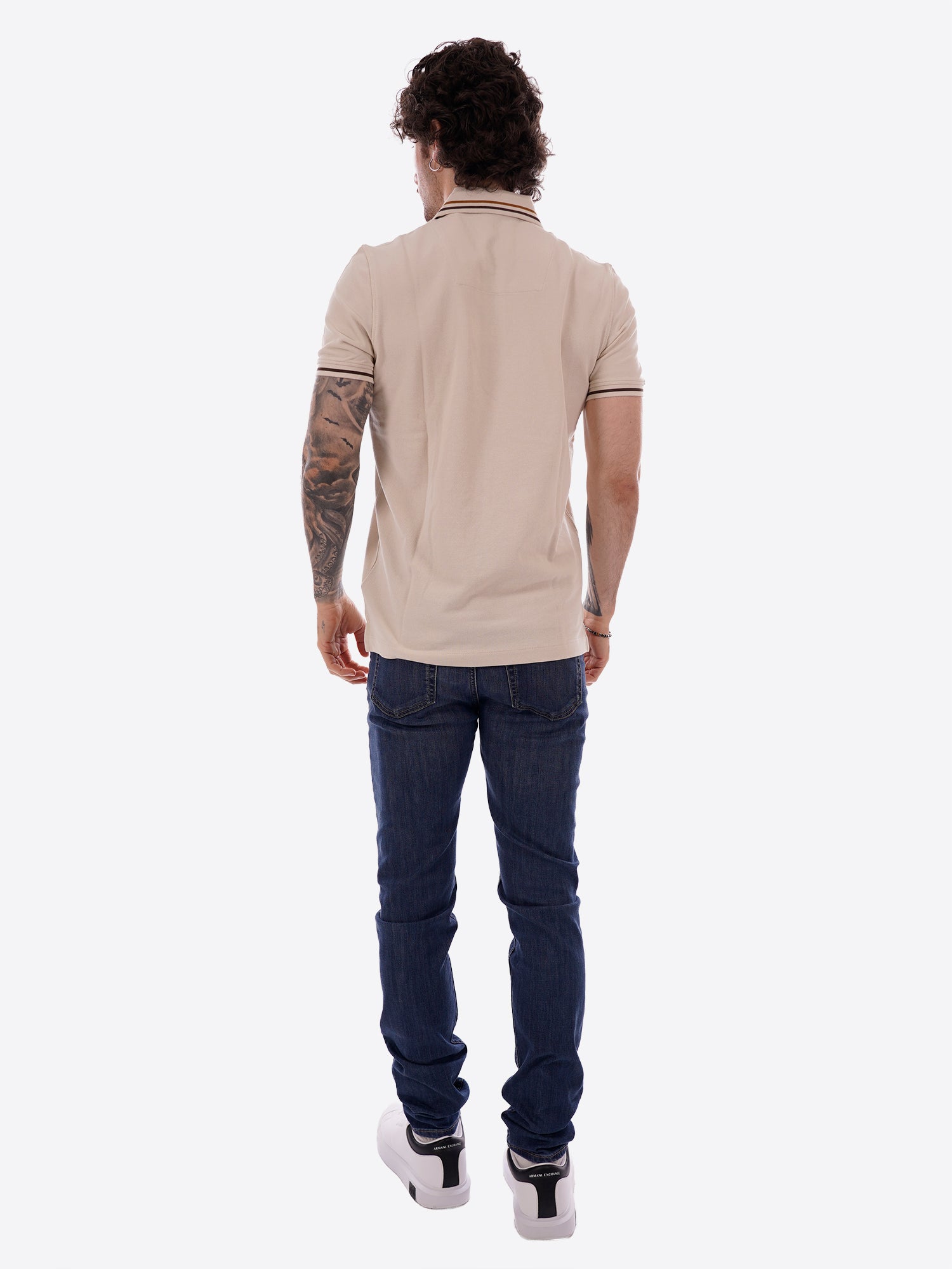 Polo maniche corte AERONAUTICA MILITARE da Uomo - bianco PO191473078 GHIACCIO