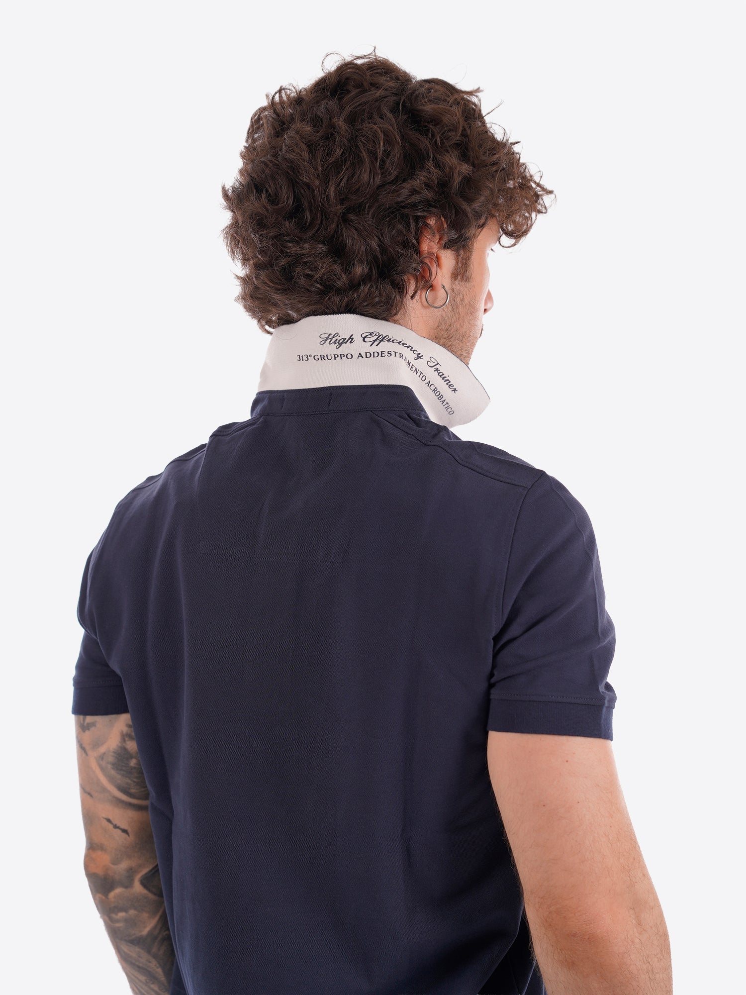 Polo maniche corte AERONAUTICA MILITARE da Uomo - blu PO191508184 BLU