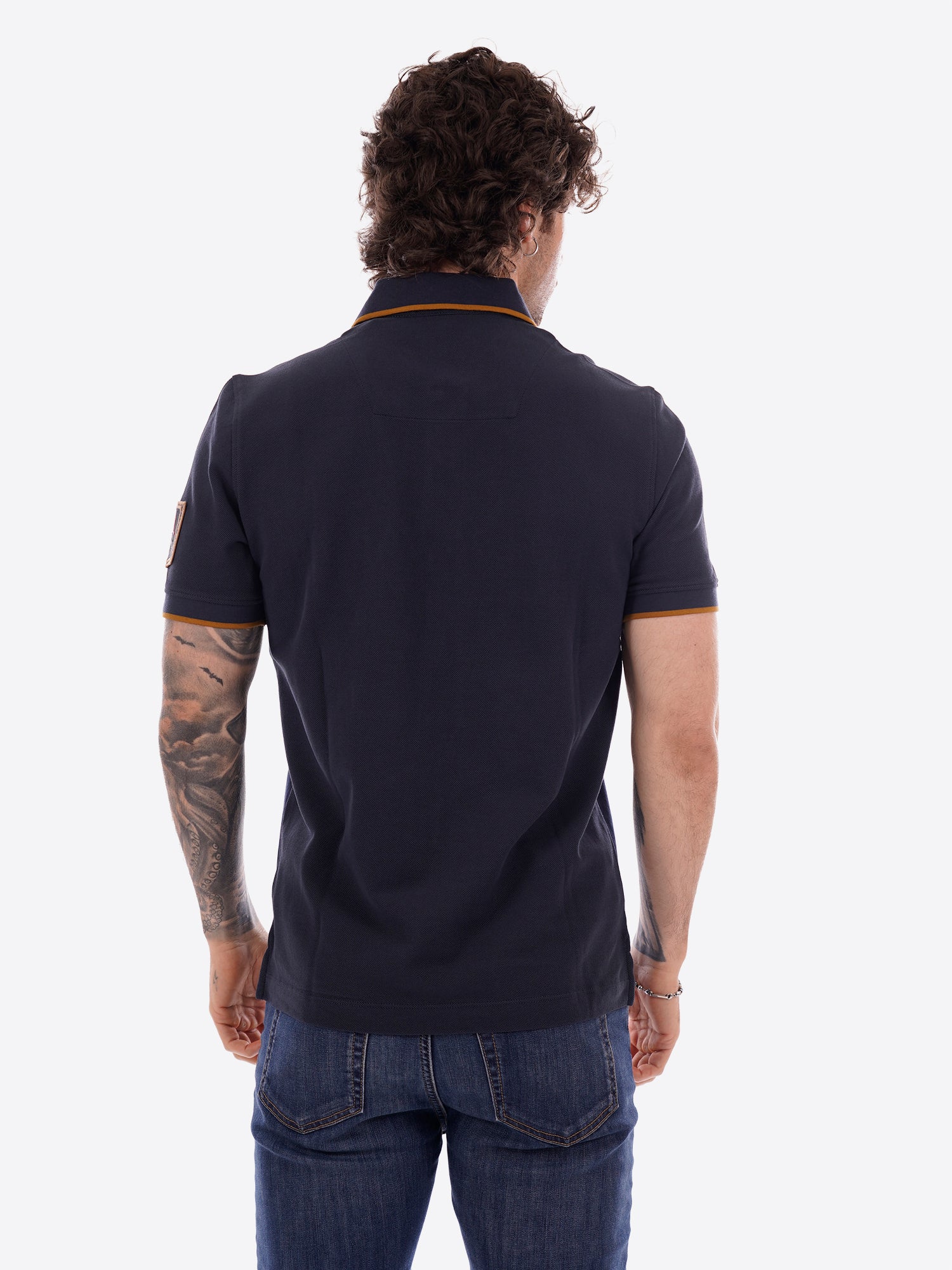 Polo maniche corte AERONAUTICA MILITARE da Uomo - blu PO192408184 BLU