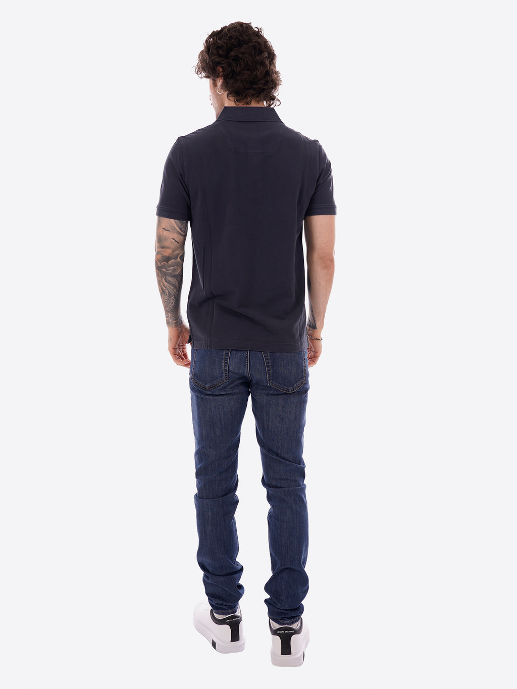 Polo maniche corte AERONAUTICA MILITARE da Uomo - blu PO192508184 BLU