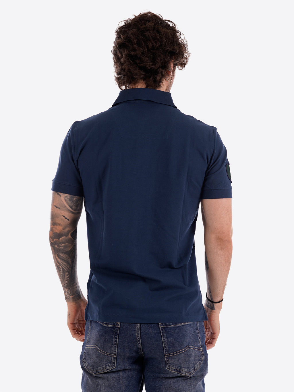 Polo maniche corte AERONAUTICA MILITARE da Uomo - blu PO192721315 BLUAVIO
