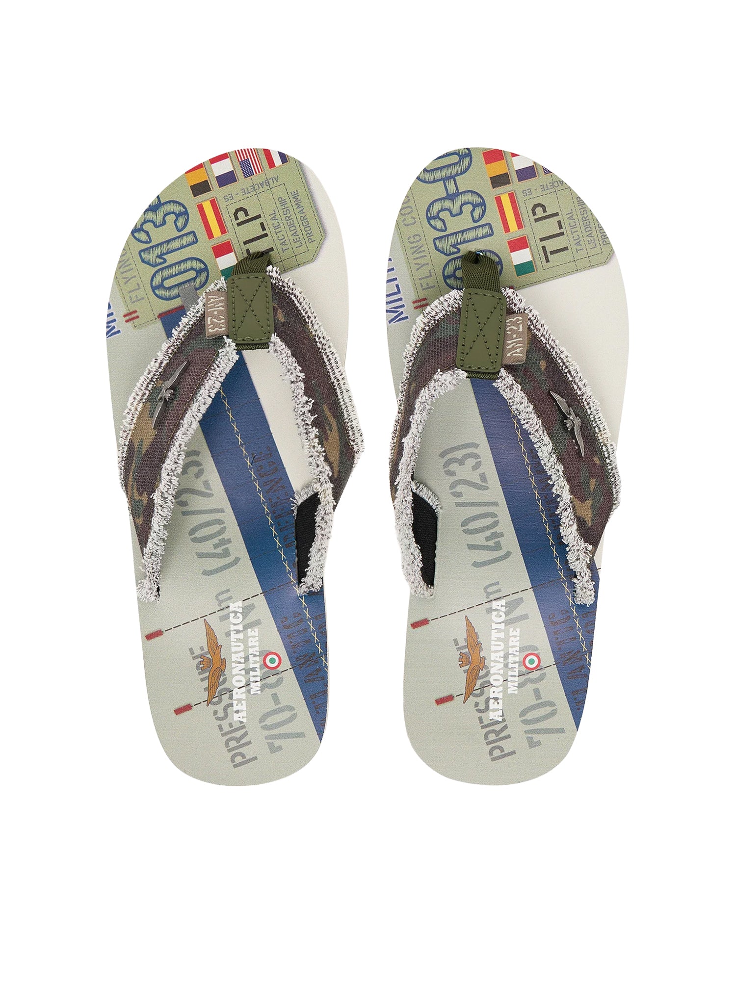 Ciabatte AERONAUTICA MILITARE da Uomo - verde SC0310UCT0359394398