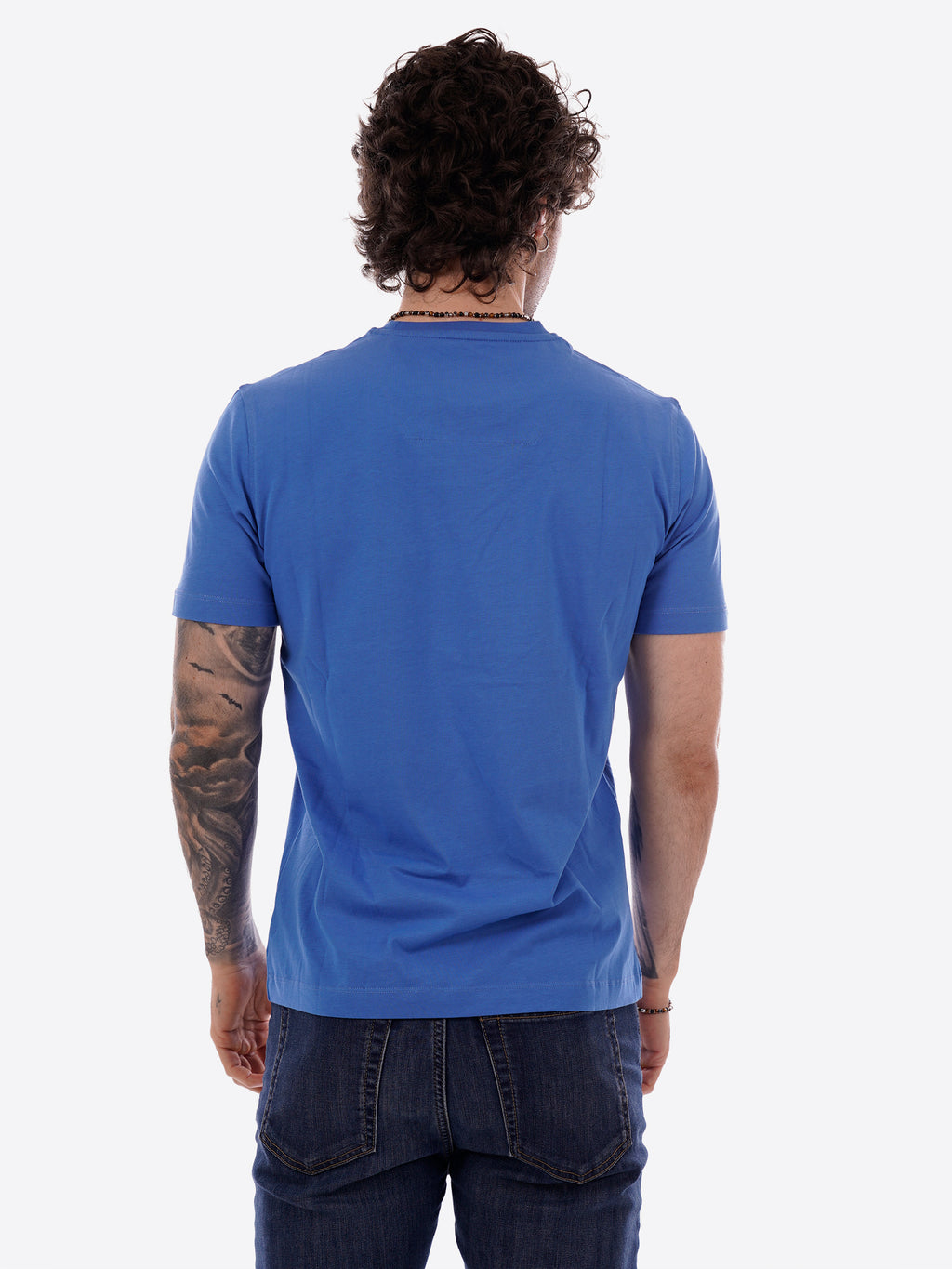 T-shirt AERONAUTICA MILITARE da Uomo - blu TS158021325 BLUETTE