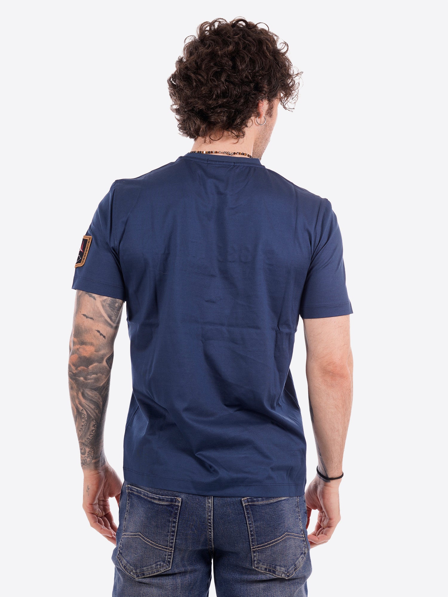 T-shirt AERONAUTICA MILITARE da Uomo - blu TS252321315 BLUAVIO