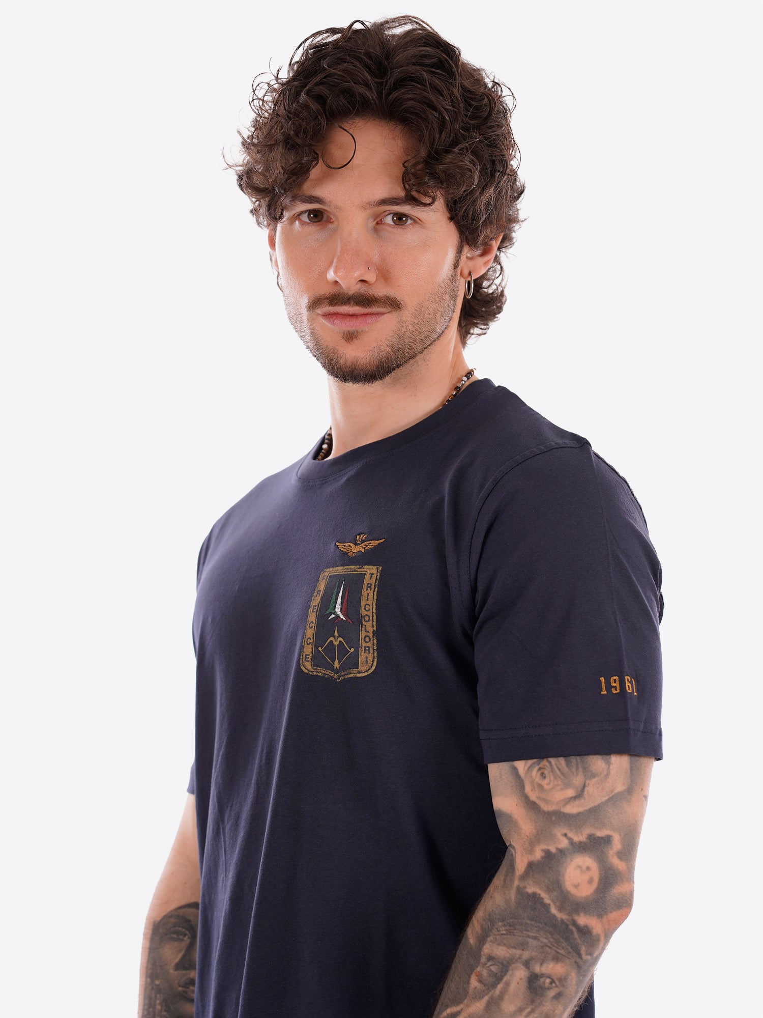 T-shirt AERONAUTICA MILITARE da Uomo - blu TS2534081814 BLU