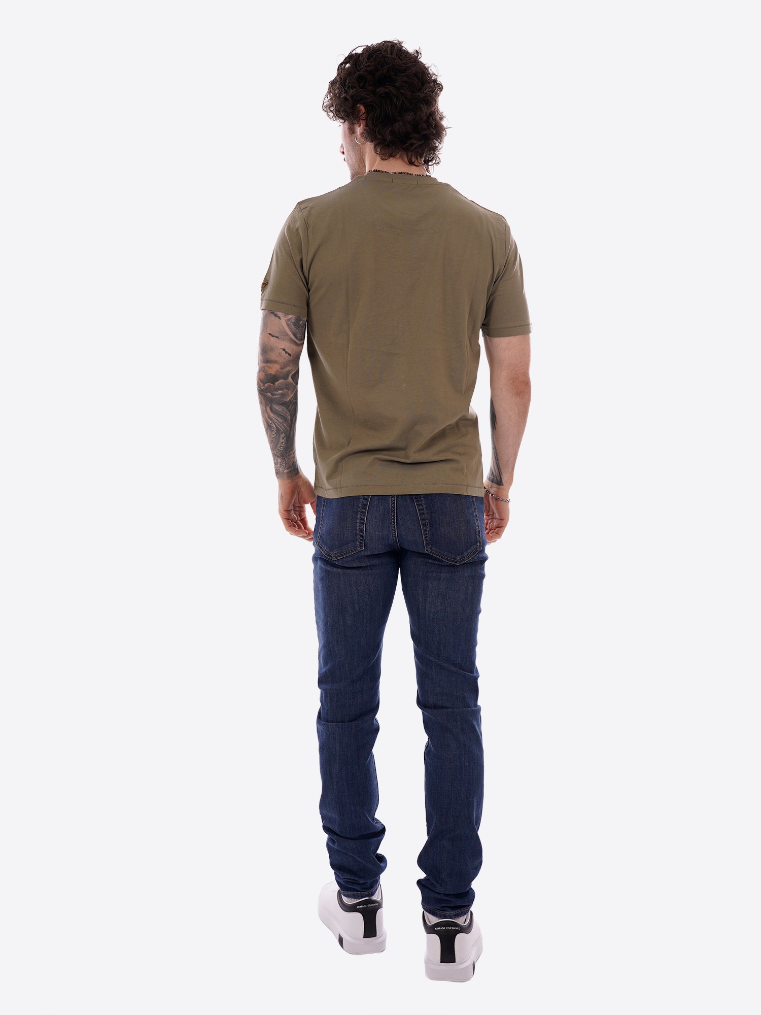 T-shirt AERONAUTICA MILITARE da Uomo - verde TS253807304 VERDE