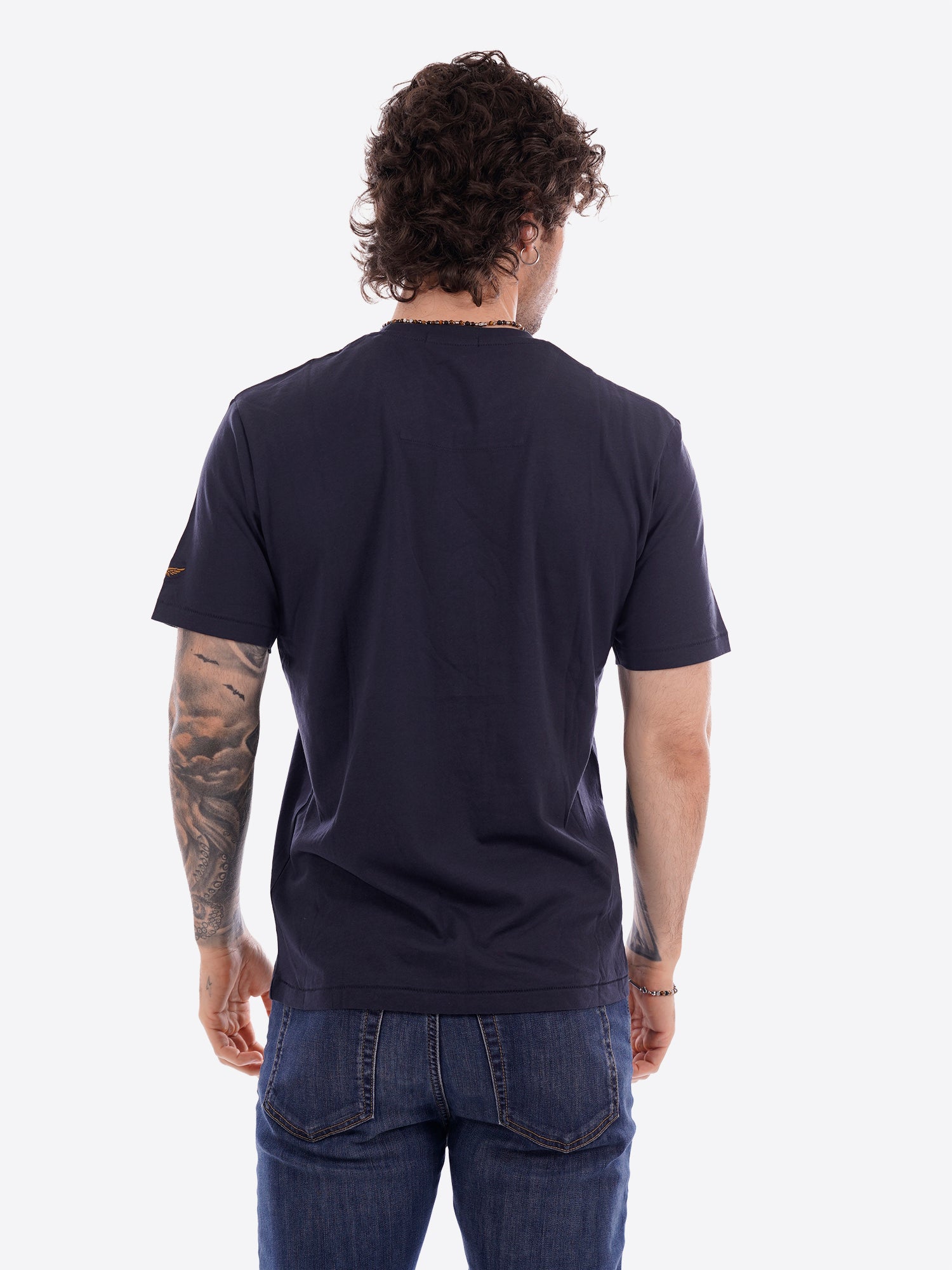 T-shirt AERONAUTICA MILITARE da Uomo - blu TS253808184 BLU