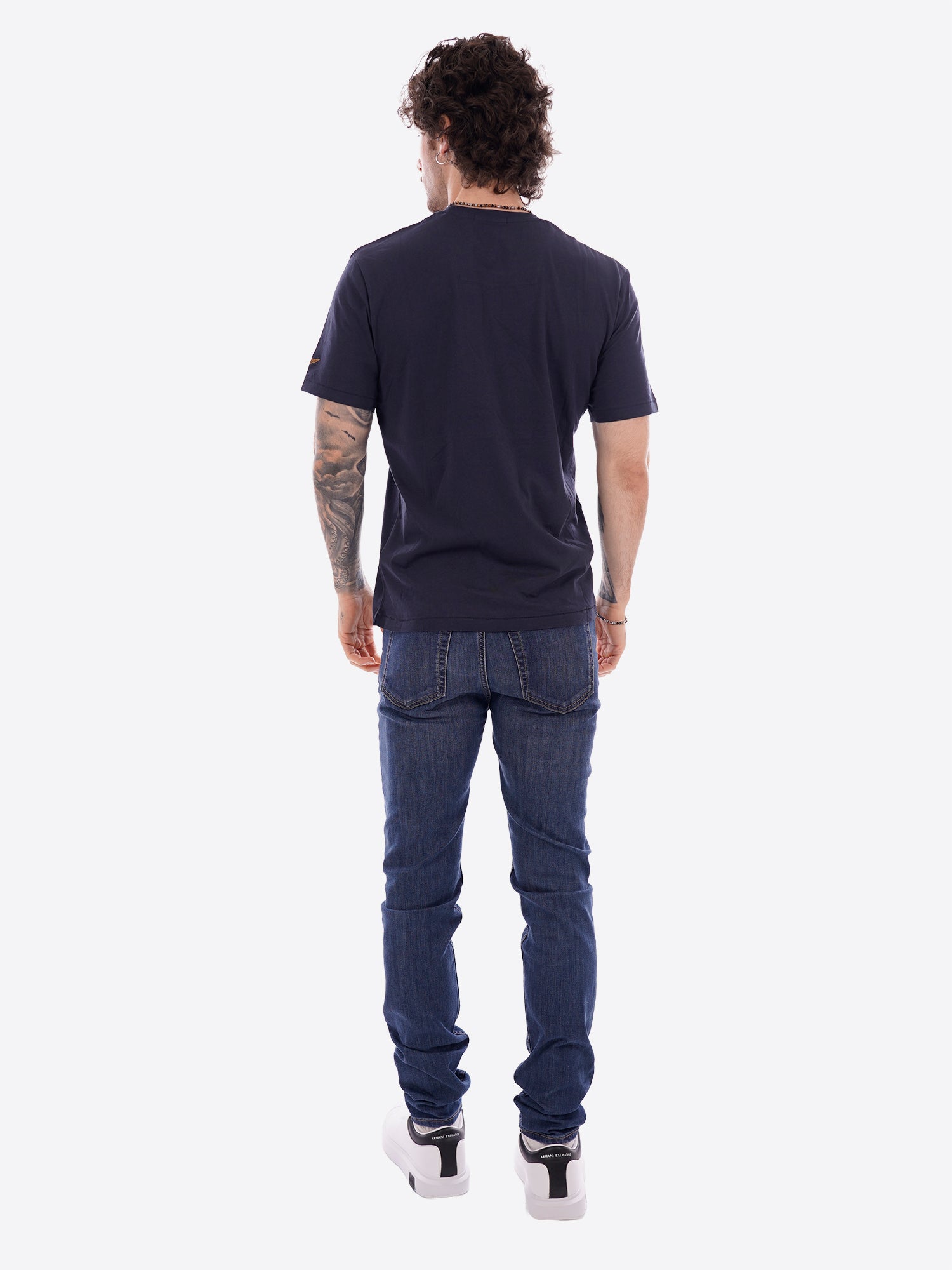 T-shirt AERONAUTICA MILITARE da Uomo - blu TS253808184 BLU