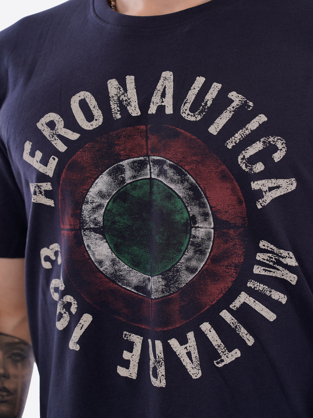 T-shirt AERONAUTICA MILITARE da Uomo - blu TS253808184 BLU
