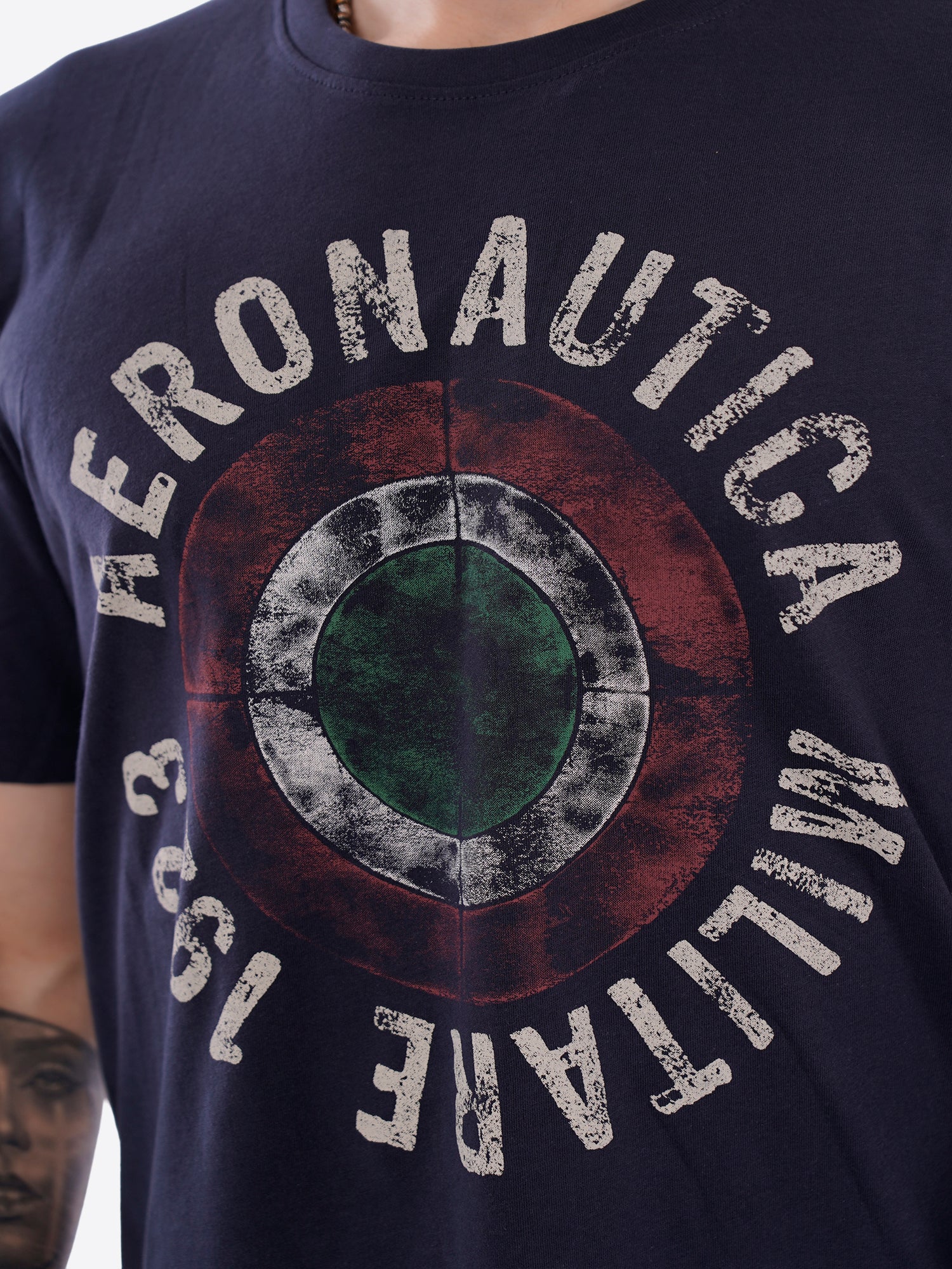 T-shirt AERONAUTICA MILITARE da Uomo - blu TS253808184 BLU