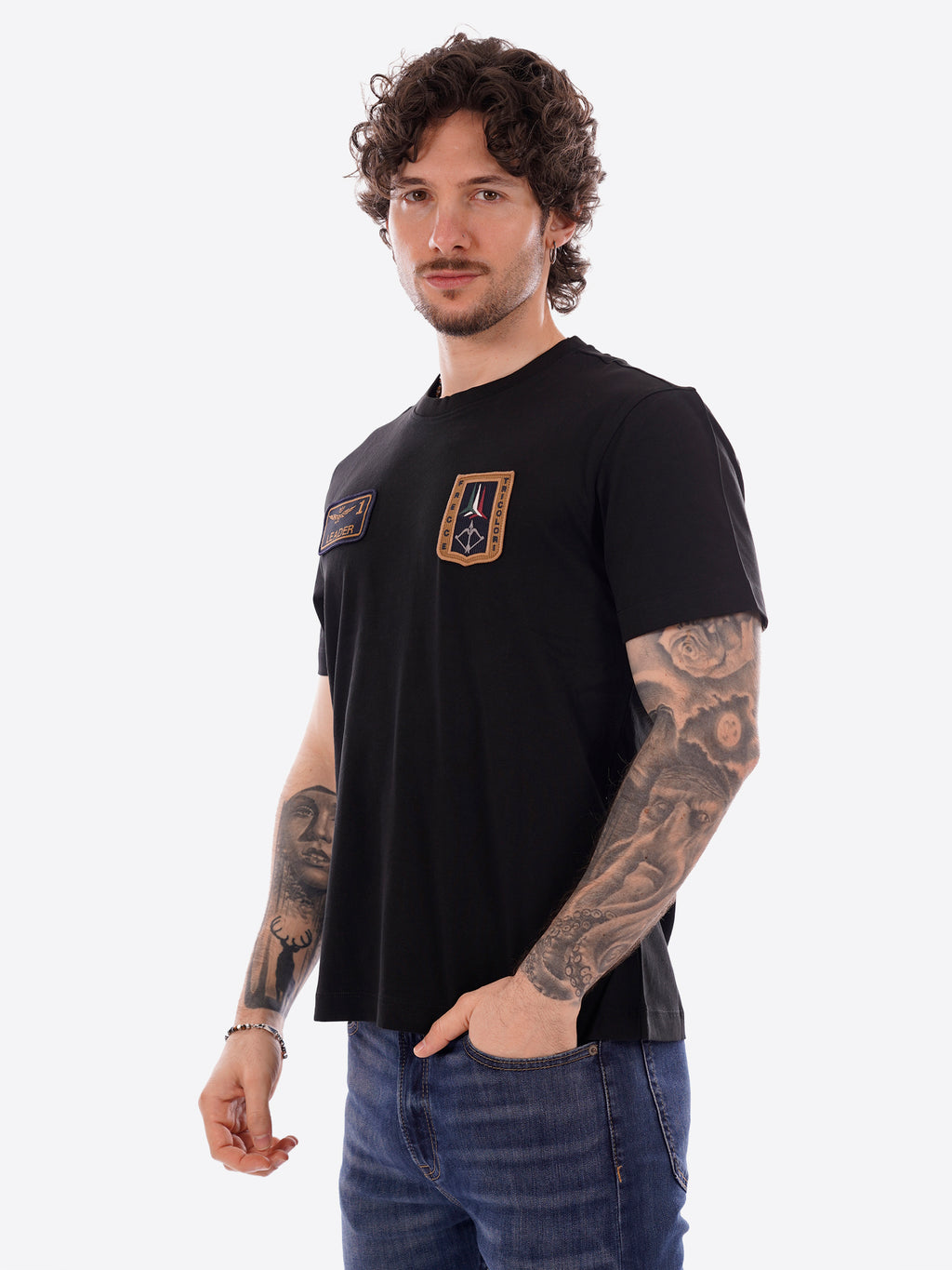 T-shirt AERONAUTICA MILITARE da Uomo - nero TS254434300 NERO