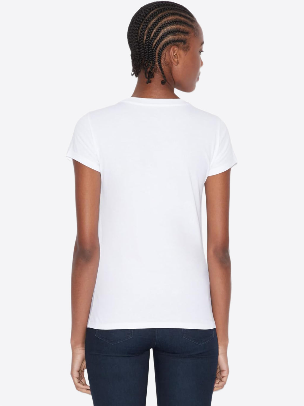 T-shirt AX ARMANI EXCHANGE da Donna - bianco 8NYTDLYJ73Z6110