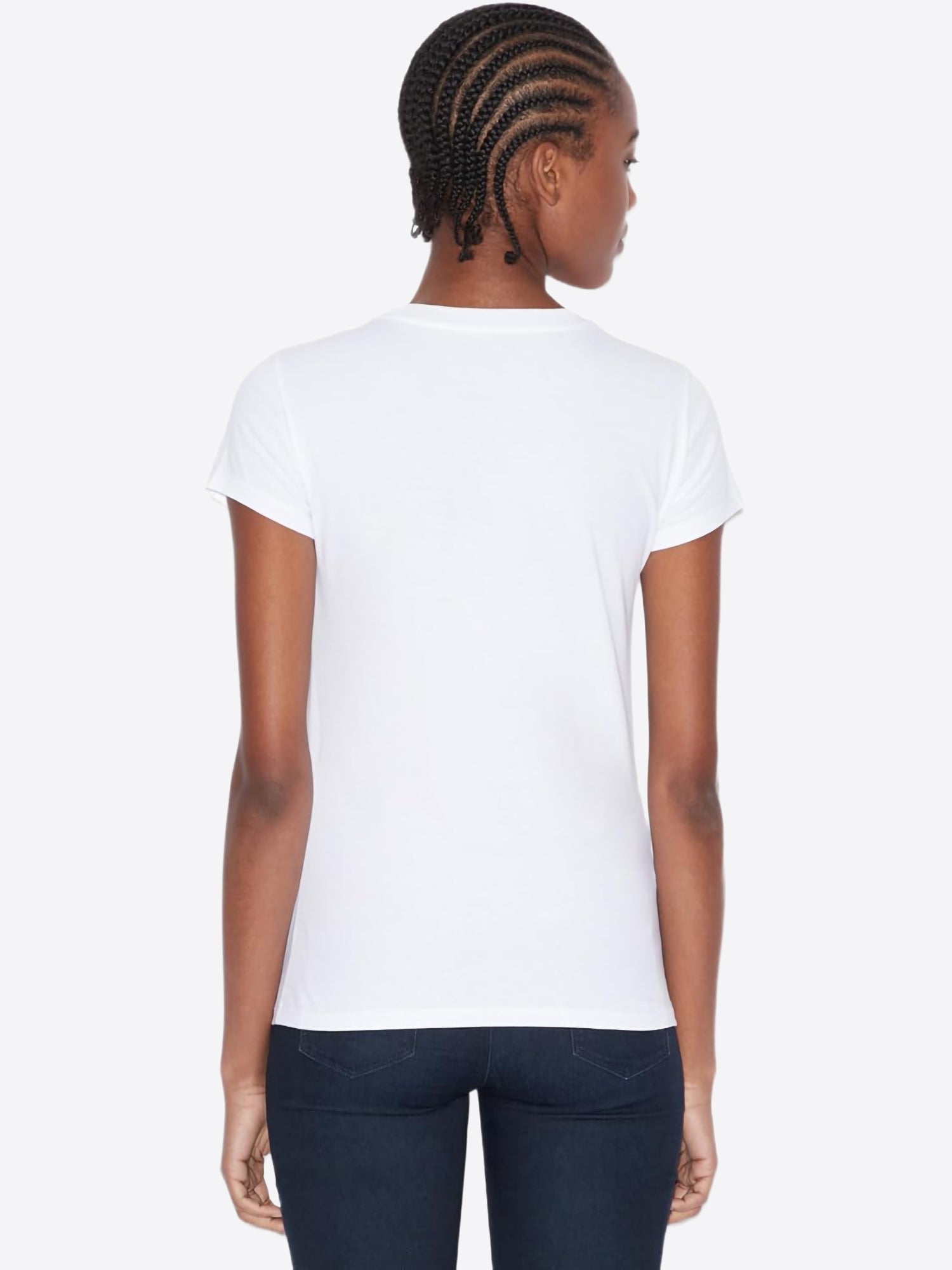 T-shirt AX ARMANI EXCHANGE da Donna - bianco 8NYTDLYJ73Z6110