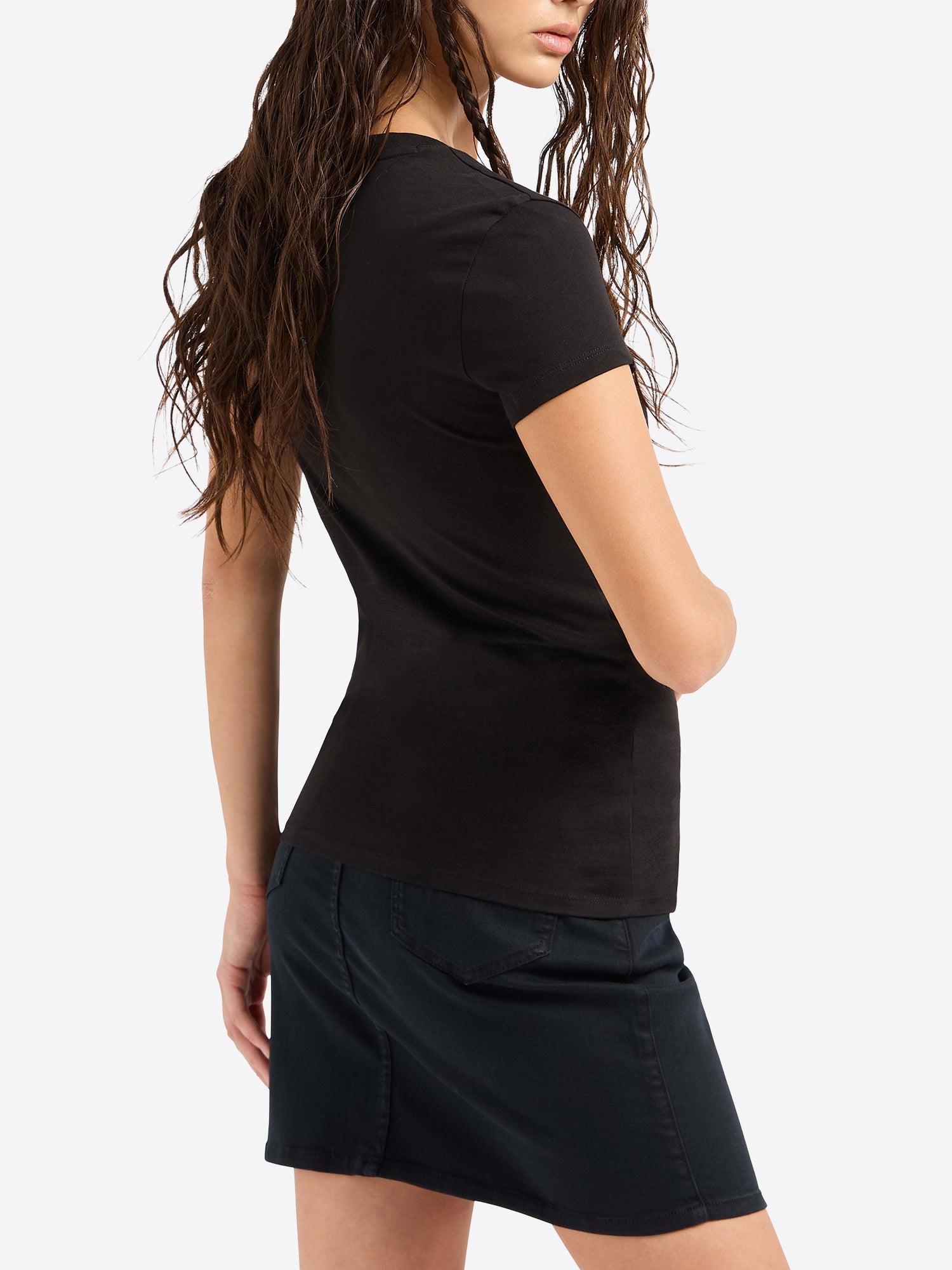 T-shirt AX ARMANI EXCHANGE da Donna - nero 8NYTDLYJ73Z6231